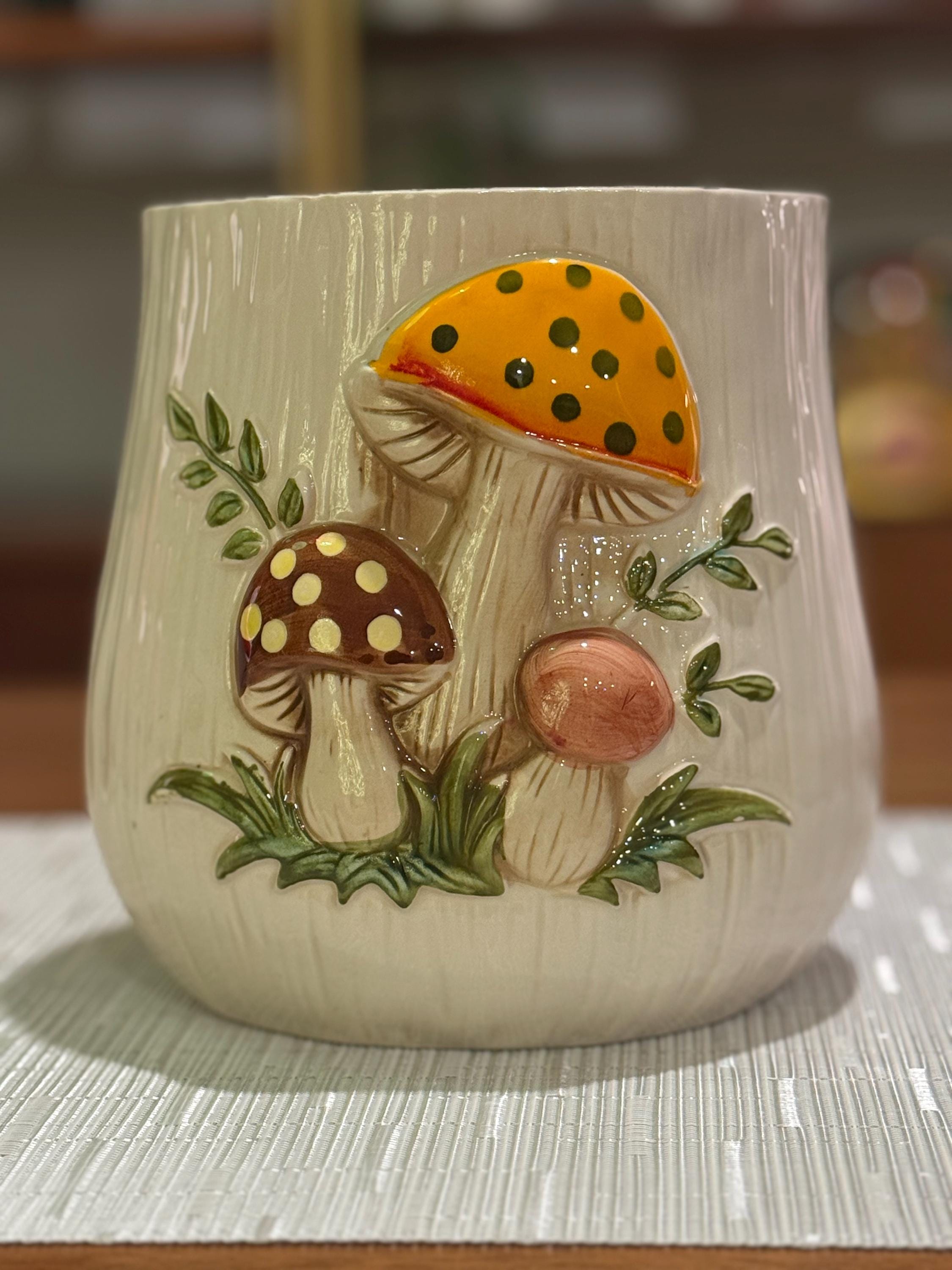 Merry Mushroom Sears 1978 Canisters - Etsy
