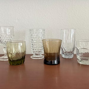 Mix & Match Vintage Glassware: Goblets and Tumblers image 1