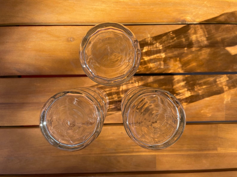 Libbey Bamboo Highball Glassware Set of 3 Libbey Bamboo Etsy