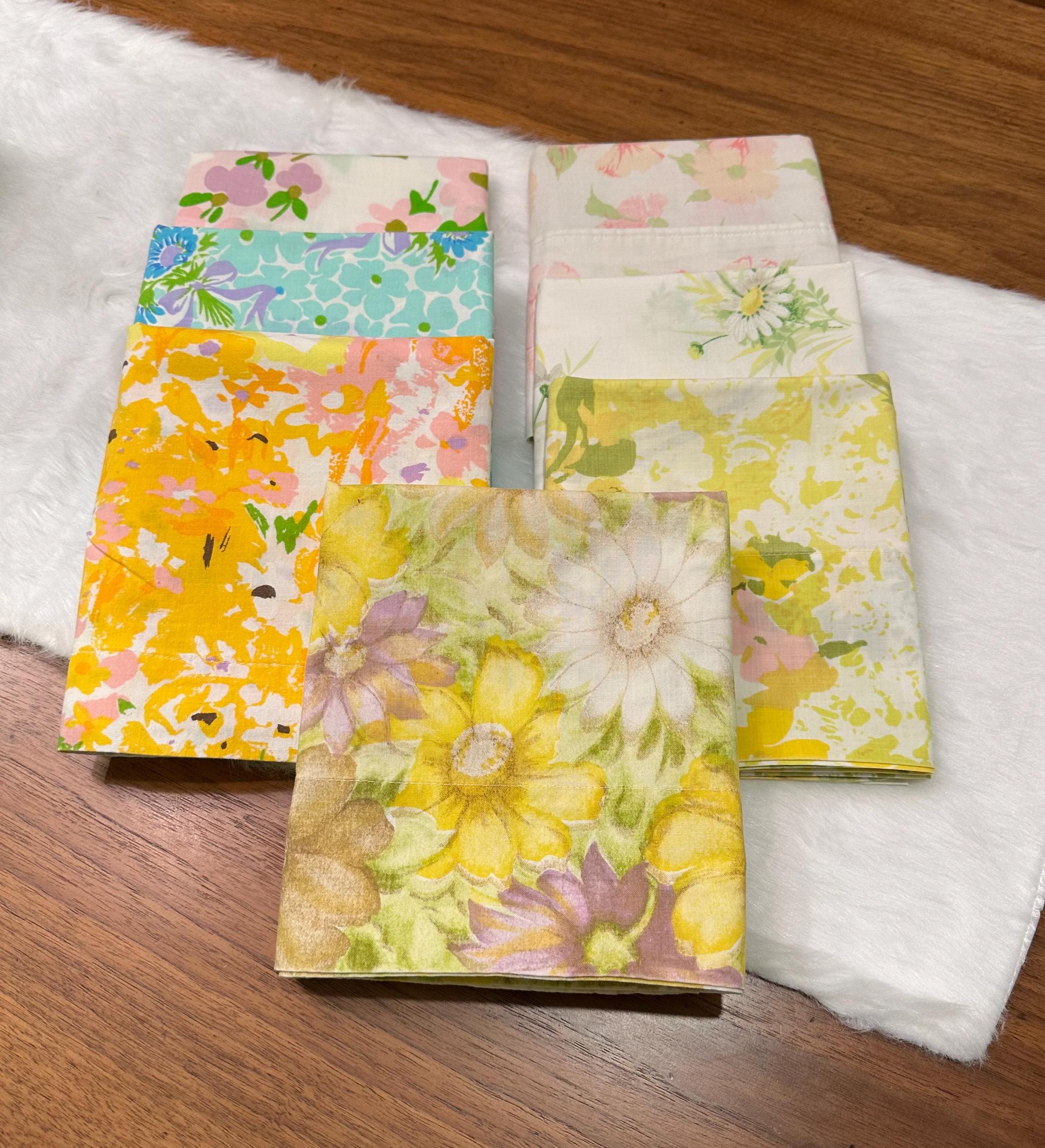 floral pillowcases vintage