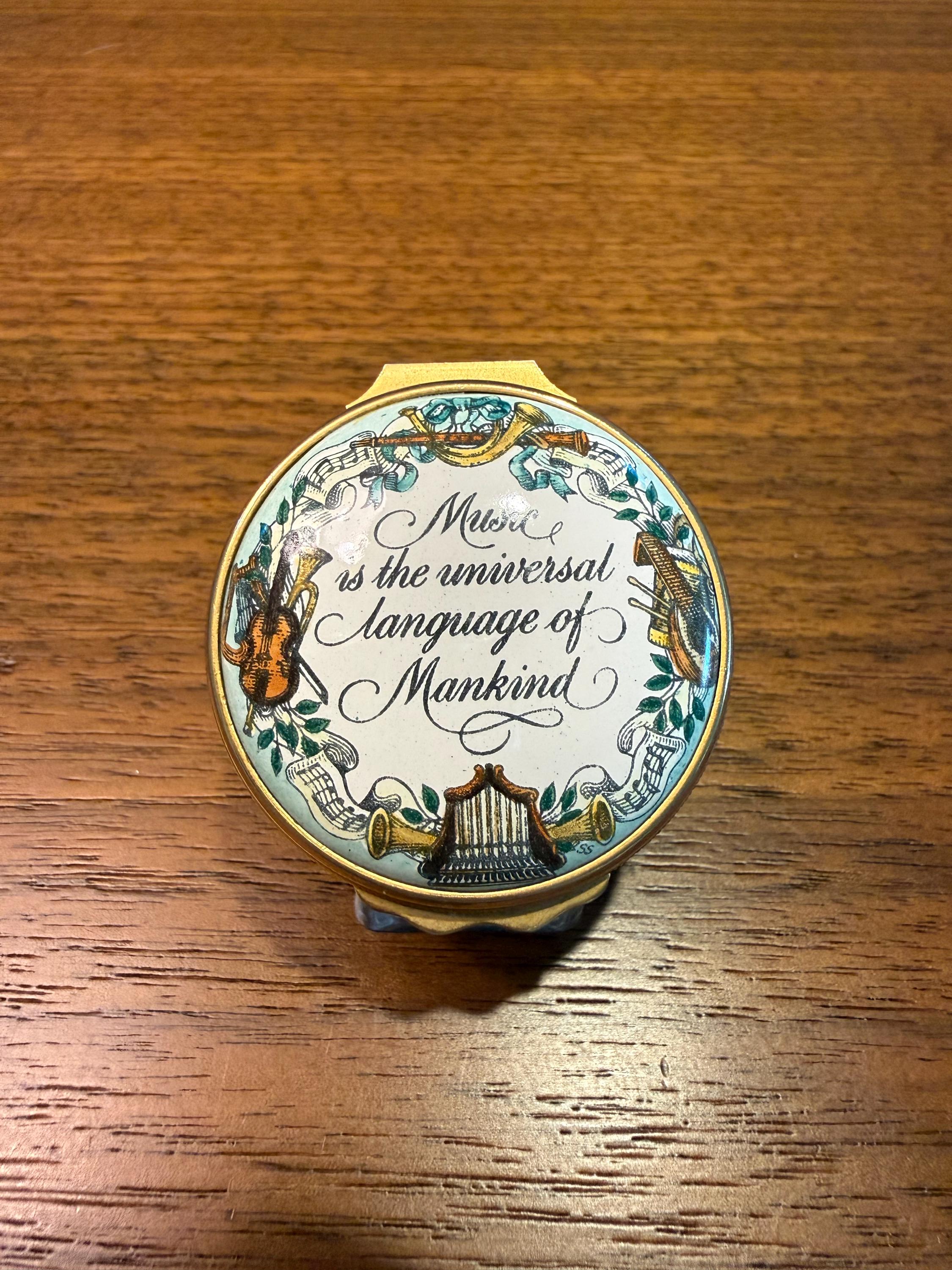 Halcyon Days Enamel Boxes Vintage - Etsy