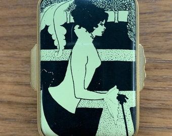 Halcyon Days Enamels The Yellow Book, Aubrey Beardsley Box