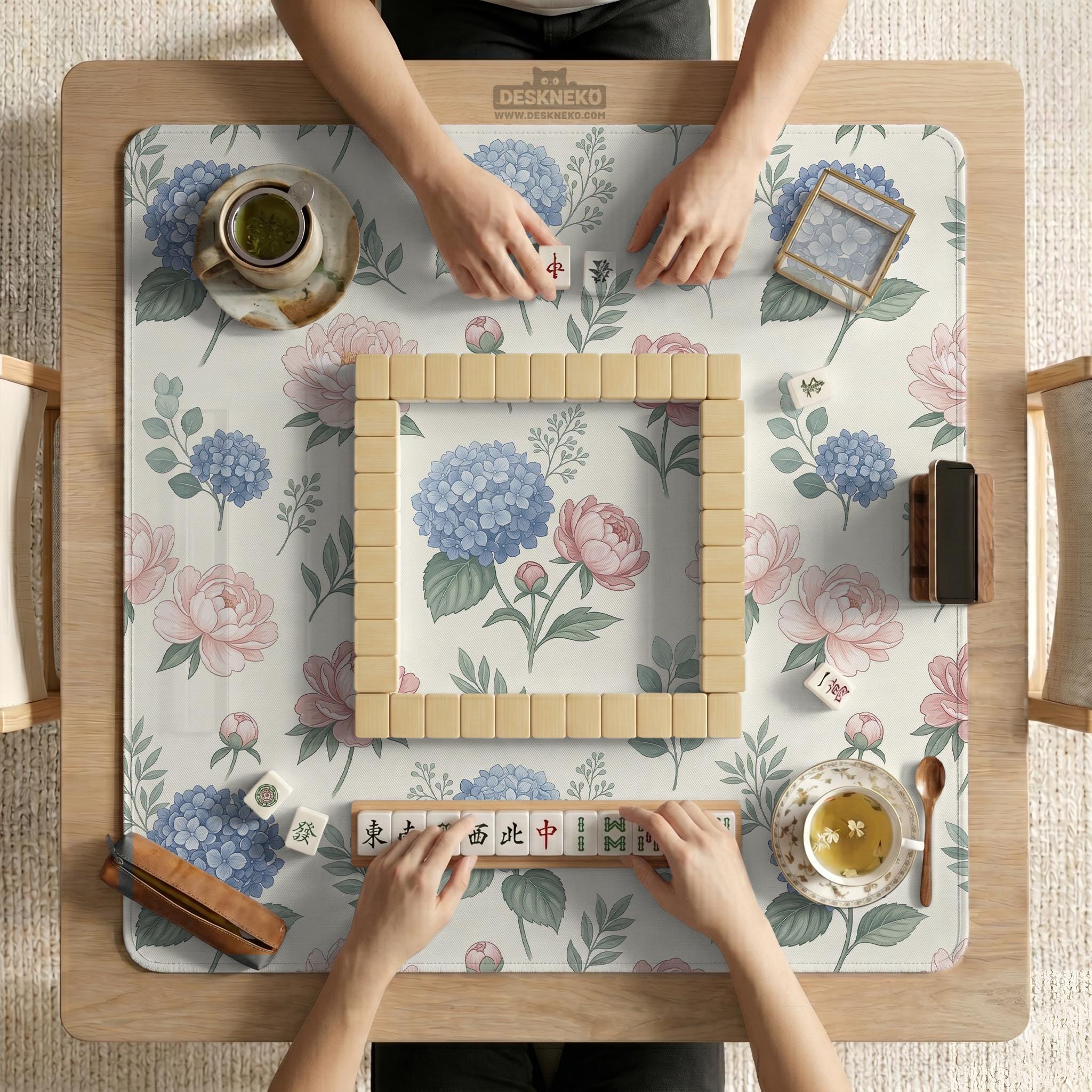 Floral Mahjong Mat image 4