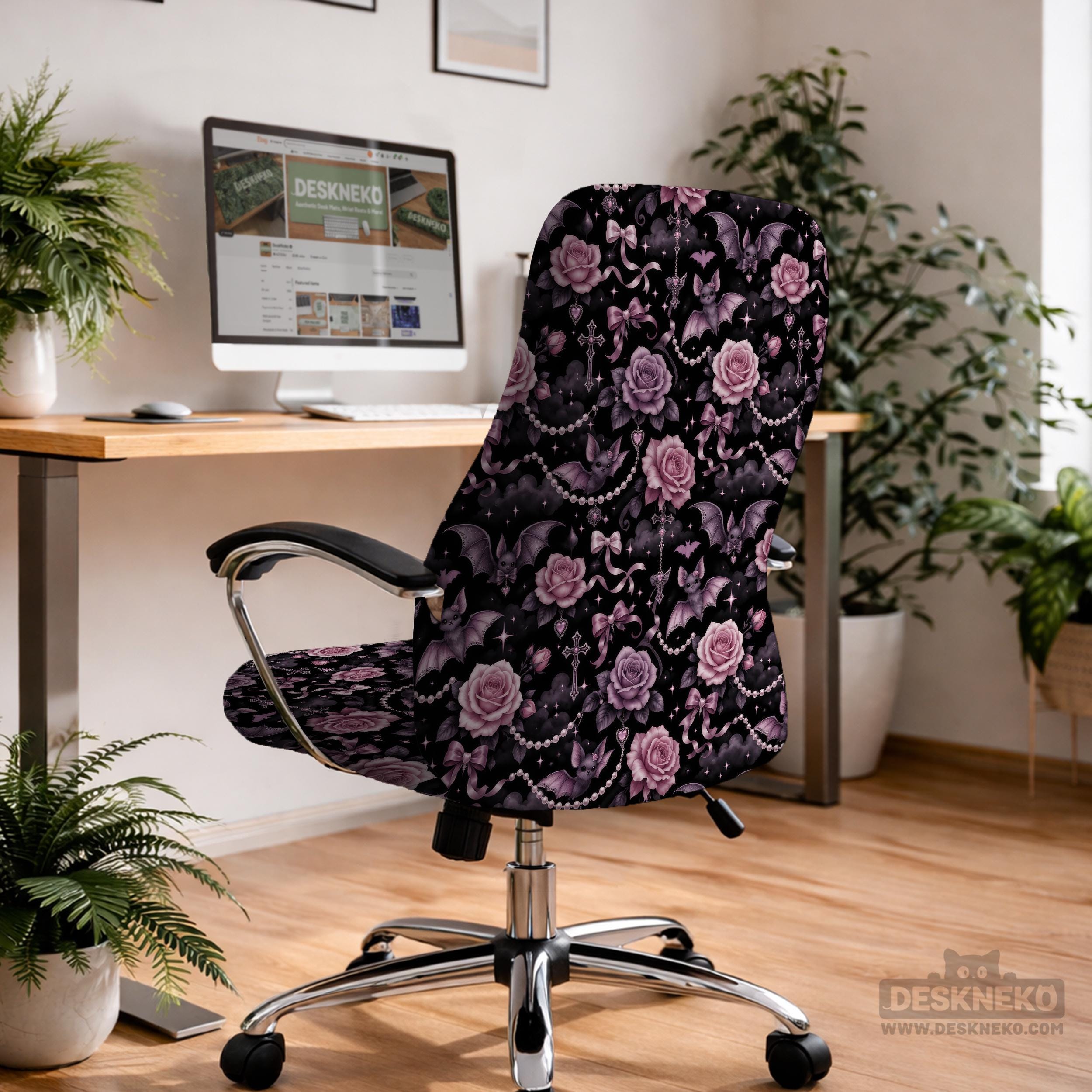 Gothic Gaming Chair Cover image 4