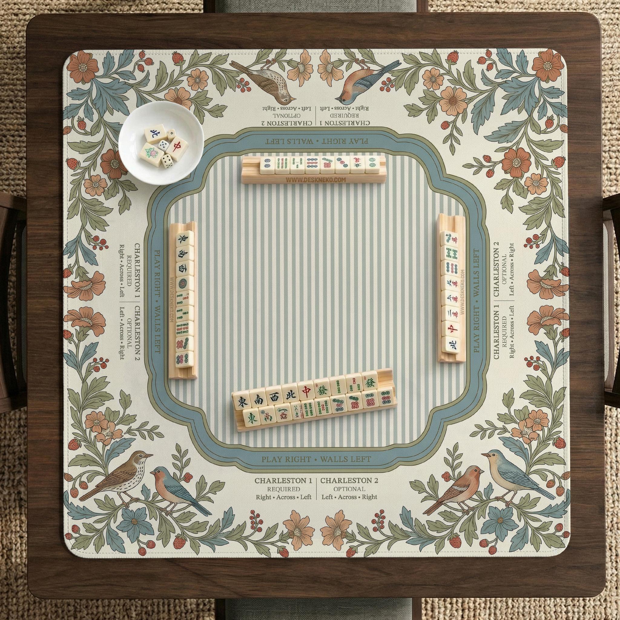 Botanical Mahjong Mat image 3