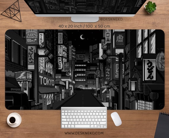 Tappetino Mouse Gaming XXL 90x40cm - Superficie Antiscivolo, Impermeabile E Bordi Rinforzati - Foto 2