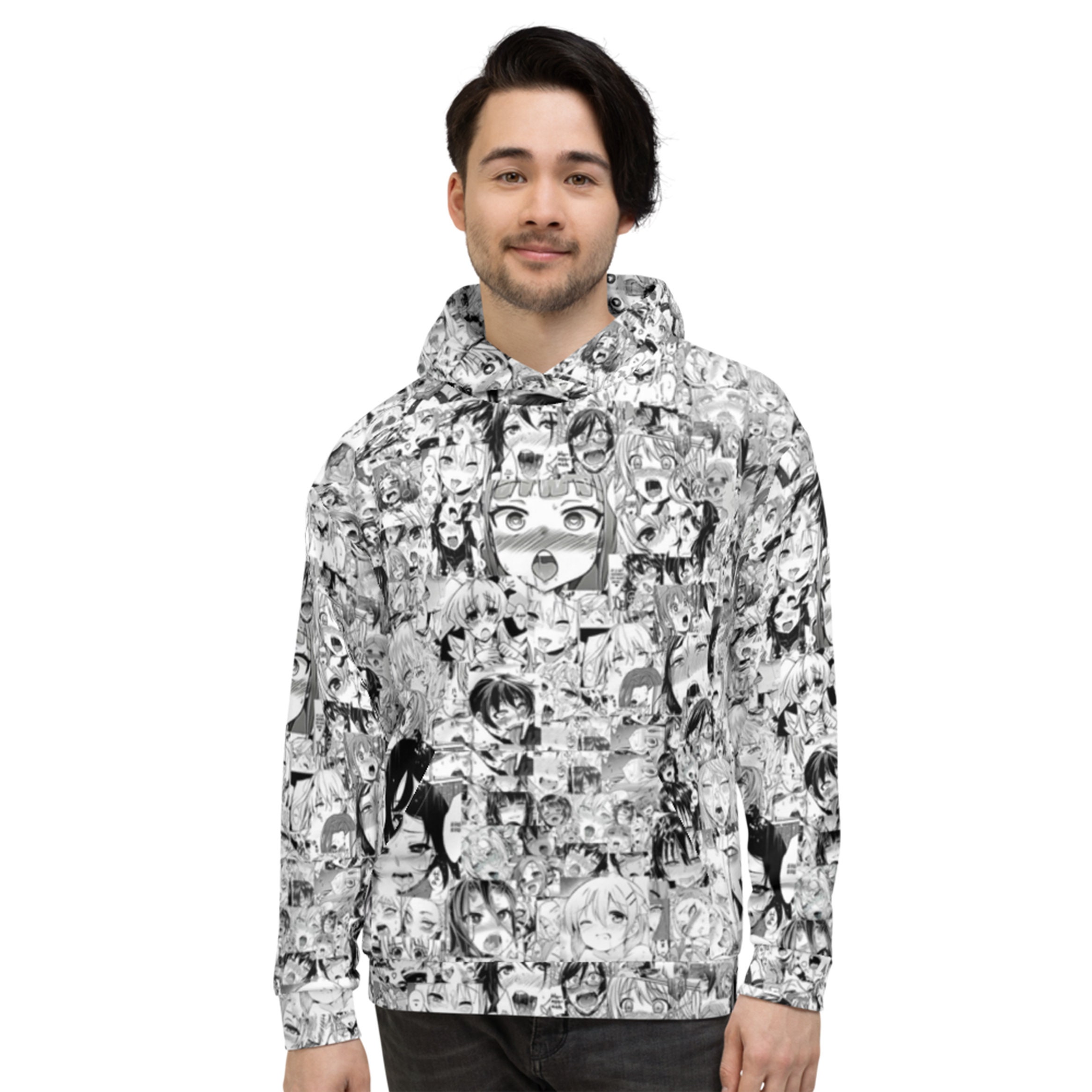 Ahegao Hoodie Lewd Anime/manga Faces - Etsy UK