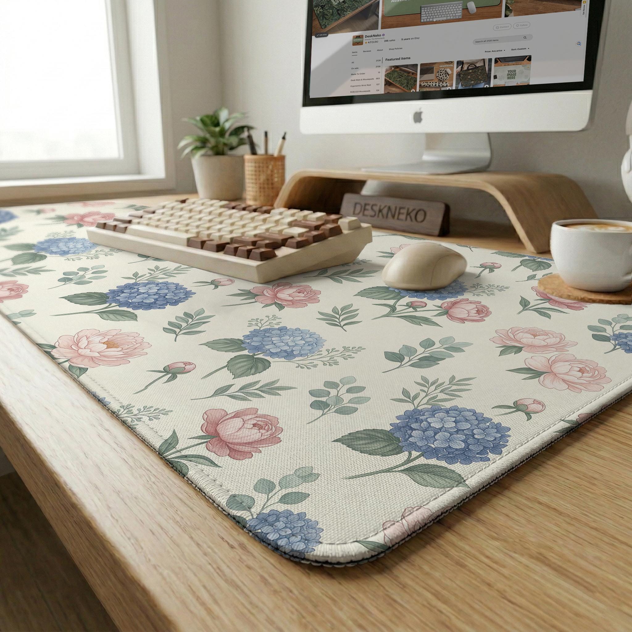 Botanical Floral Desk Mat image 3