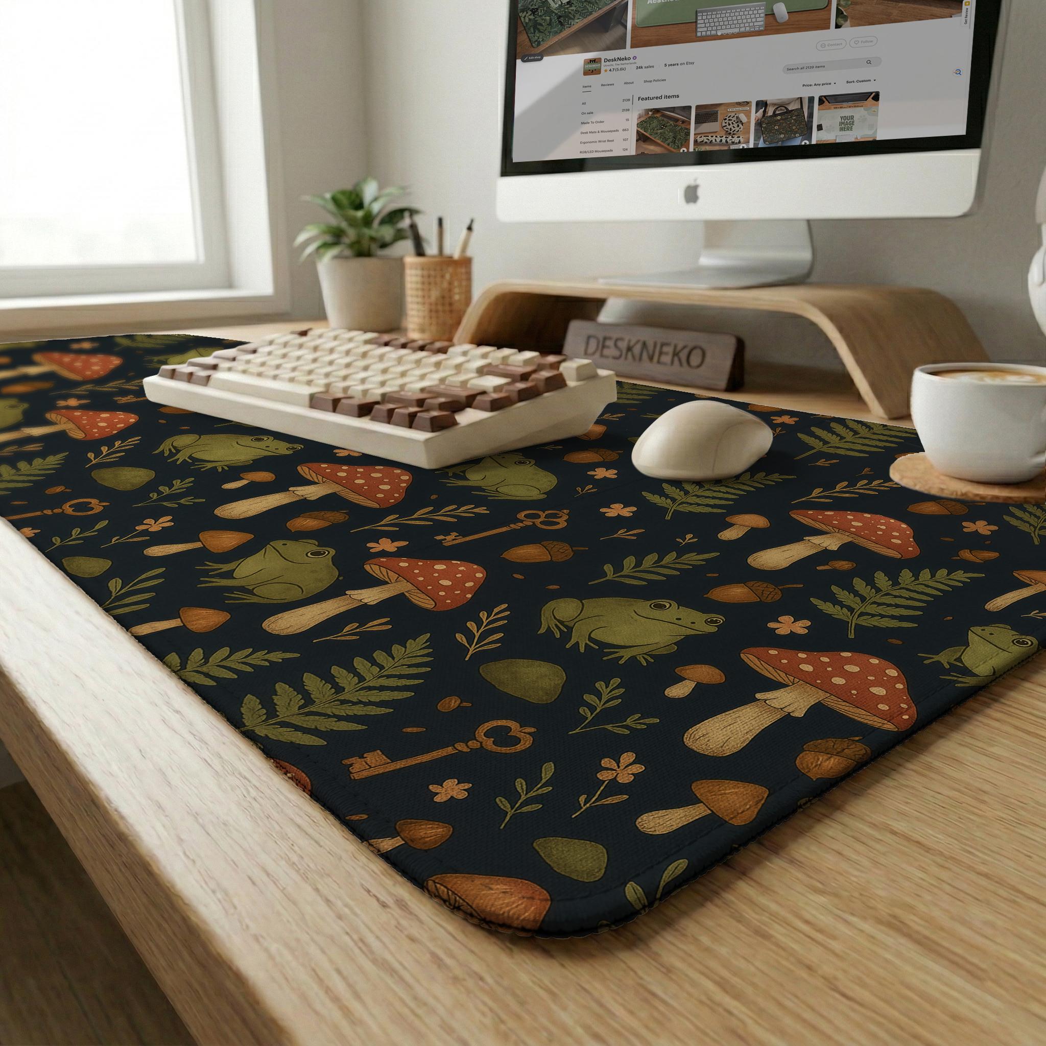 Forest Frog Desk Mat image 4