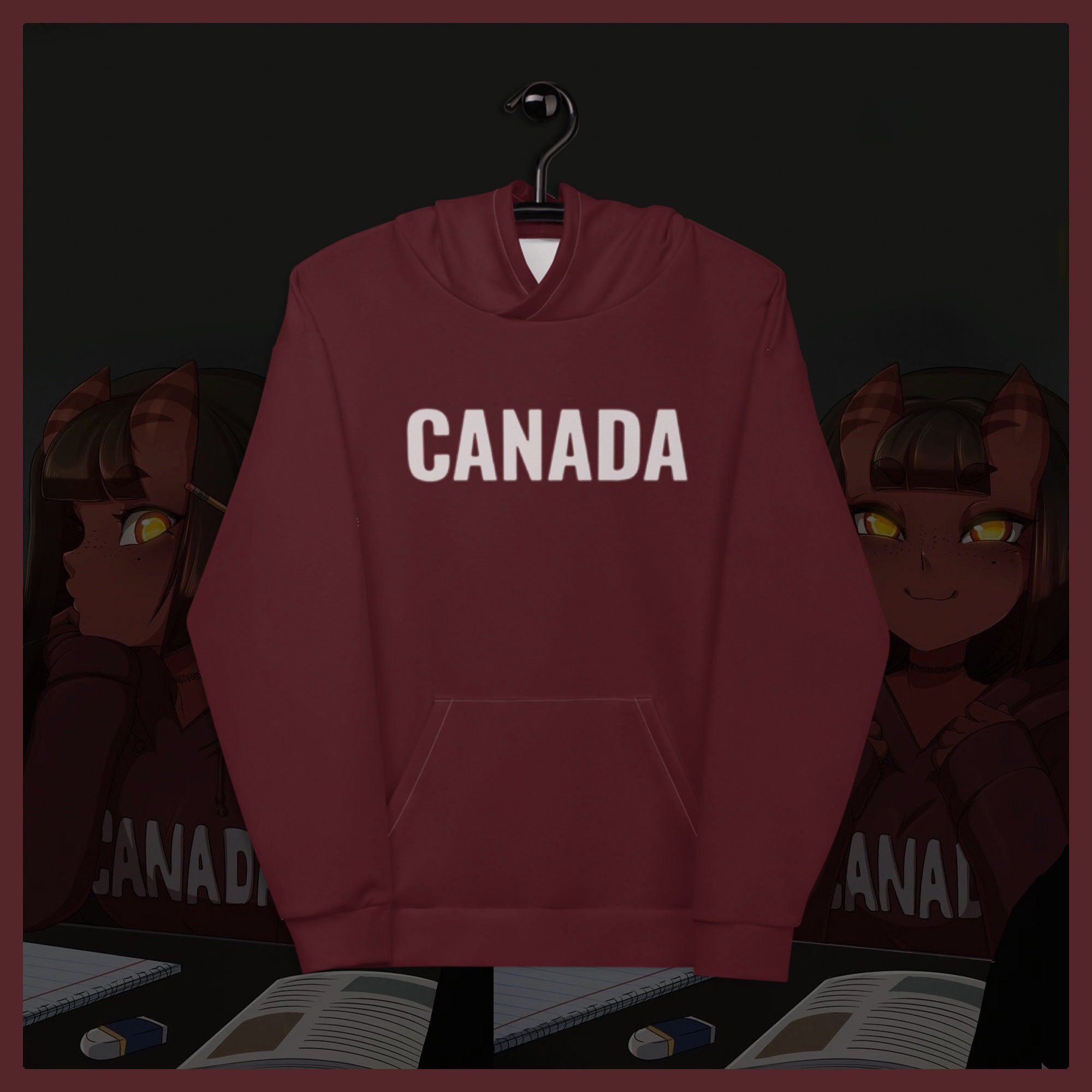Mesmerizing Meru The Succubus Canada Hoodie View in 4K Mesmerizing Meru The Succubus Canada Hoodie View in 4K
