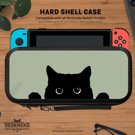 Cute Cat Case for Nintendo Switch, Lite/oled Carrying Travel Bag