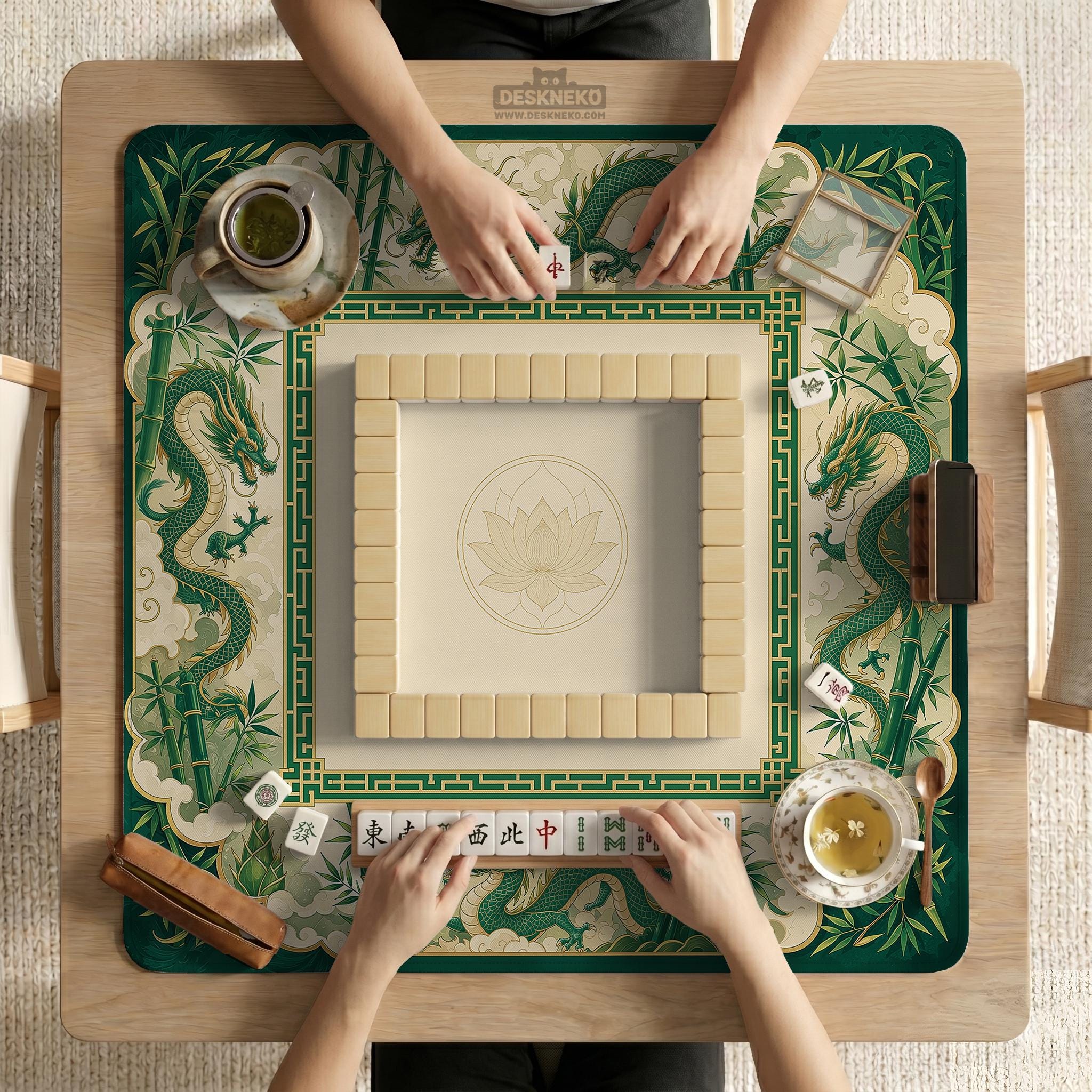 Dragon Bamboo Mahjong Mat image 4