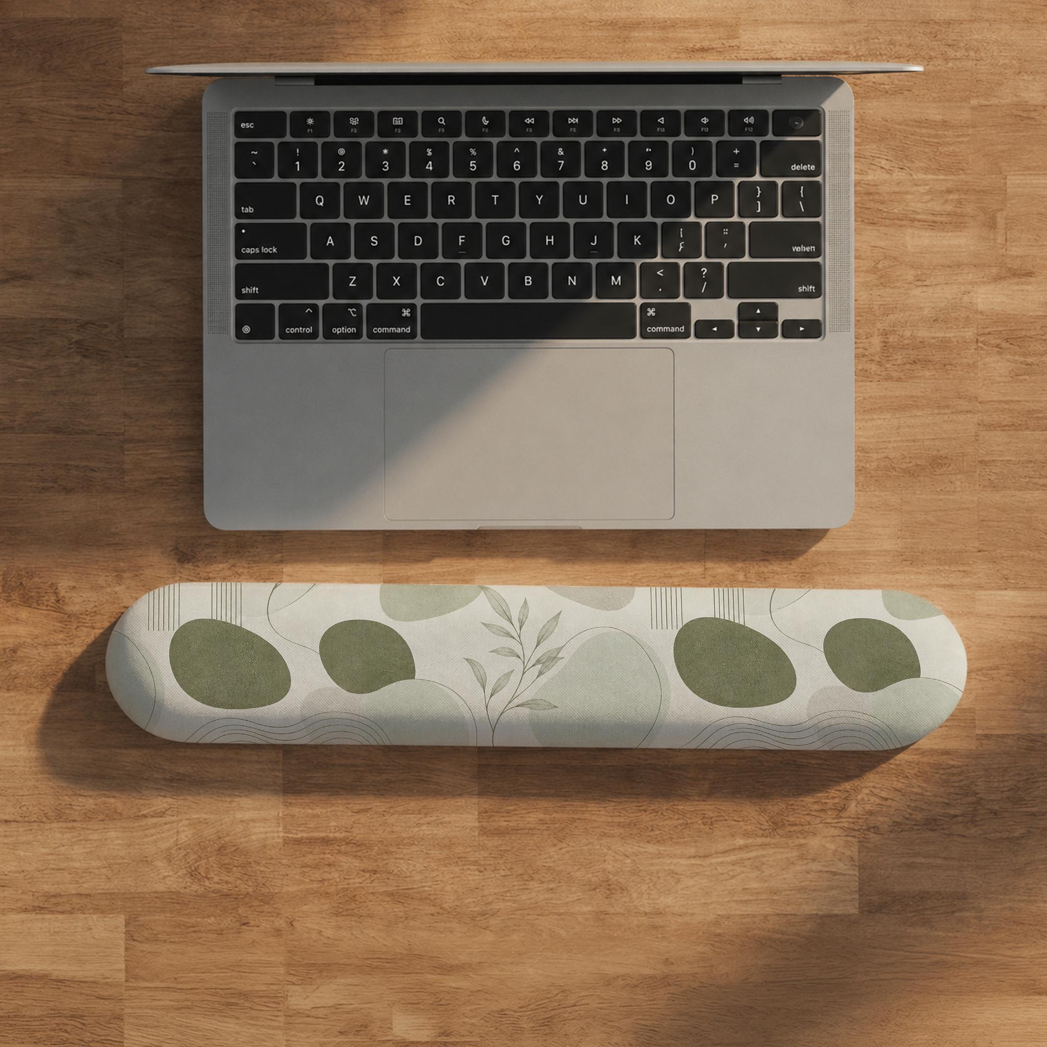 Green Abstract Mouse Pad image 3
