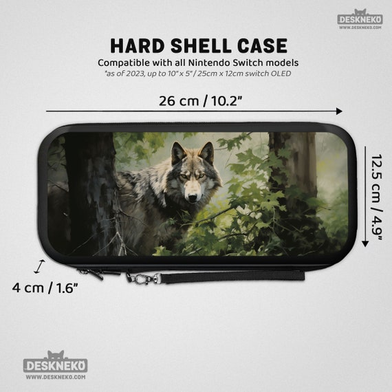 Forest Wolf Case for Nintendo Switch, Game Card Holder, Switches