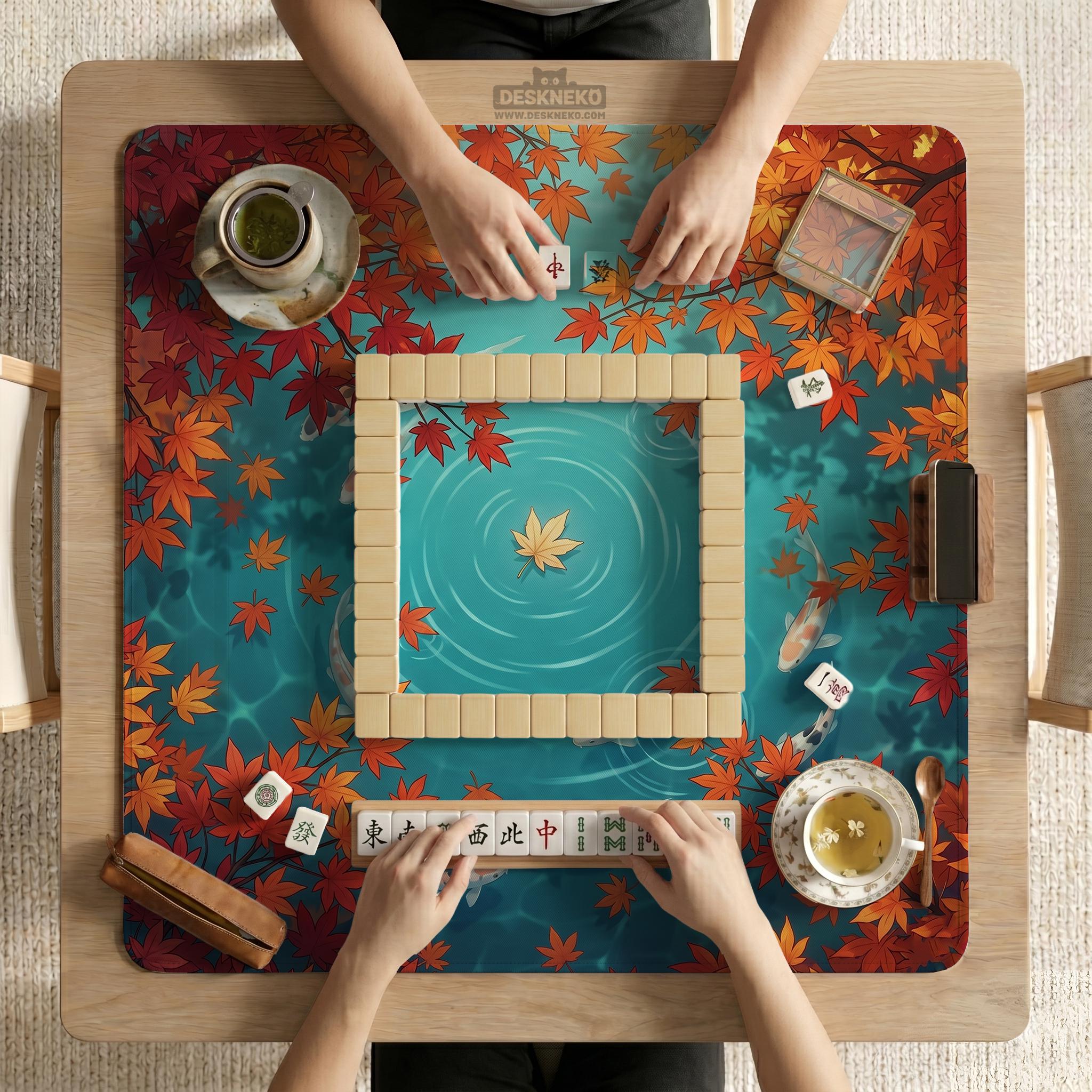 Koi Pond Mahjong Mat image 4