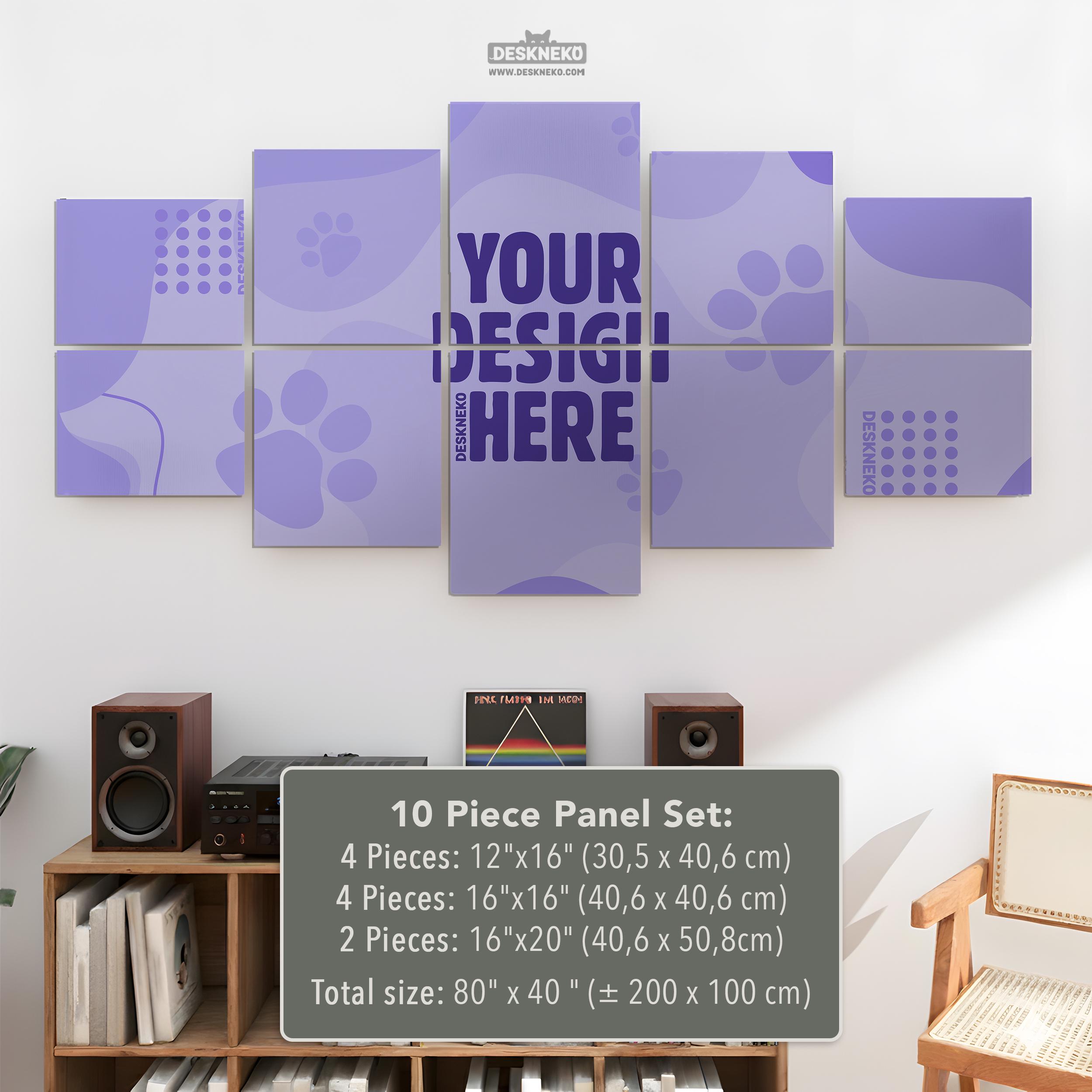 Custom Acoustical Panel Pattern Custom Acoustic Panels, Noise Reducing Wall Decor, Personalised Photo ...