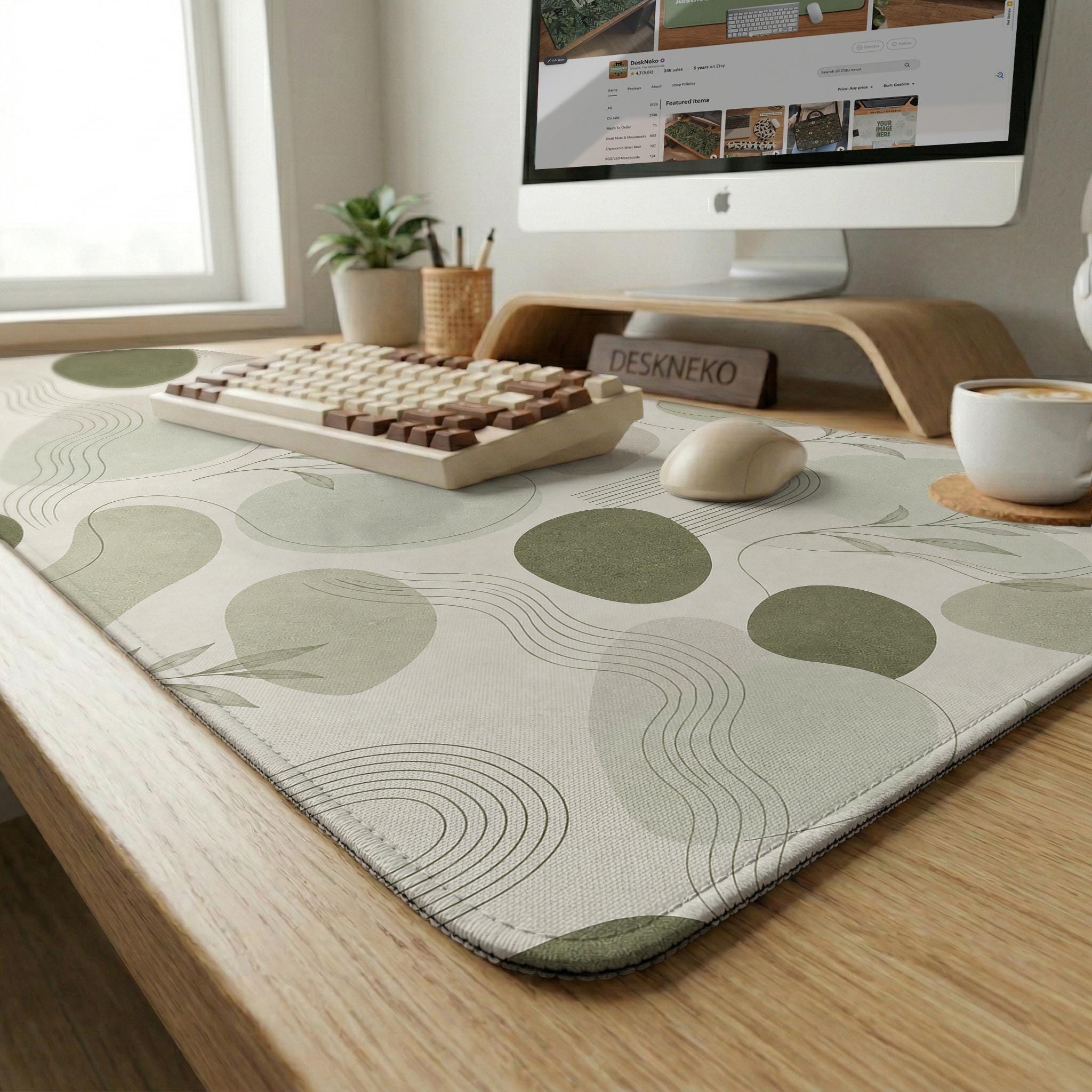 Botanical Sage Desk Mat image 4