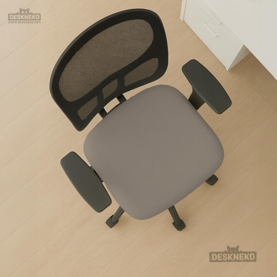 Abdeckung für Bürostühle, Bezug für Schreibtischstühle, Bezug für Stuhl mit Armlehnen, waschbarer Computer-Gaming-Stuhlschoner