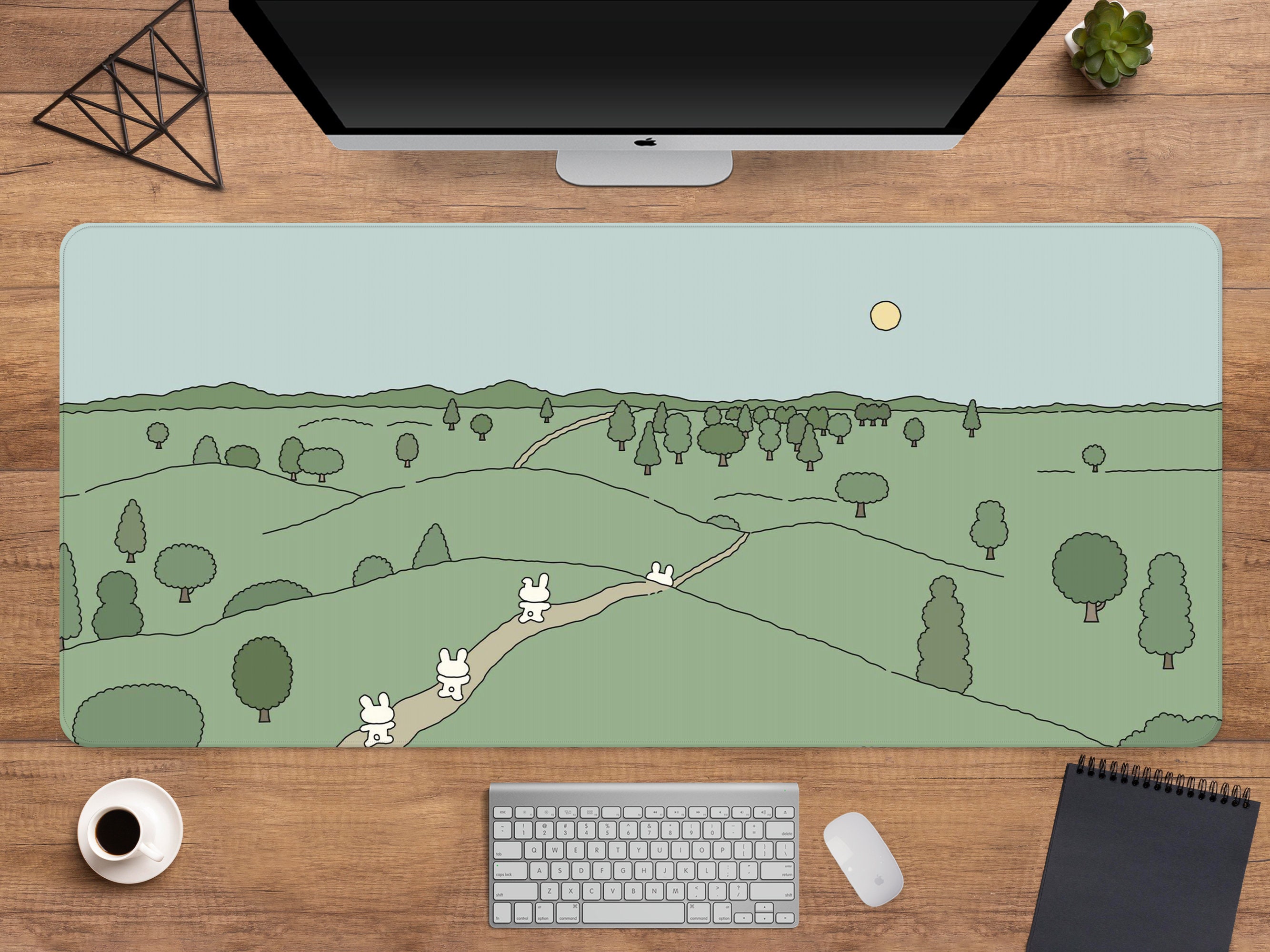 Electronics & Accessories Kawaii desk pad extra large Anime kawaii desk