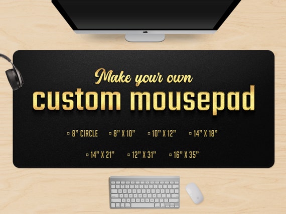 Tappetino Per Mouse Grande 60x30 Cm Con Bordi Cuciti - Base In Gomma Antiscivolo, Superficie Liscia, + Piccolo Tappetino Incluso