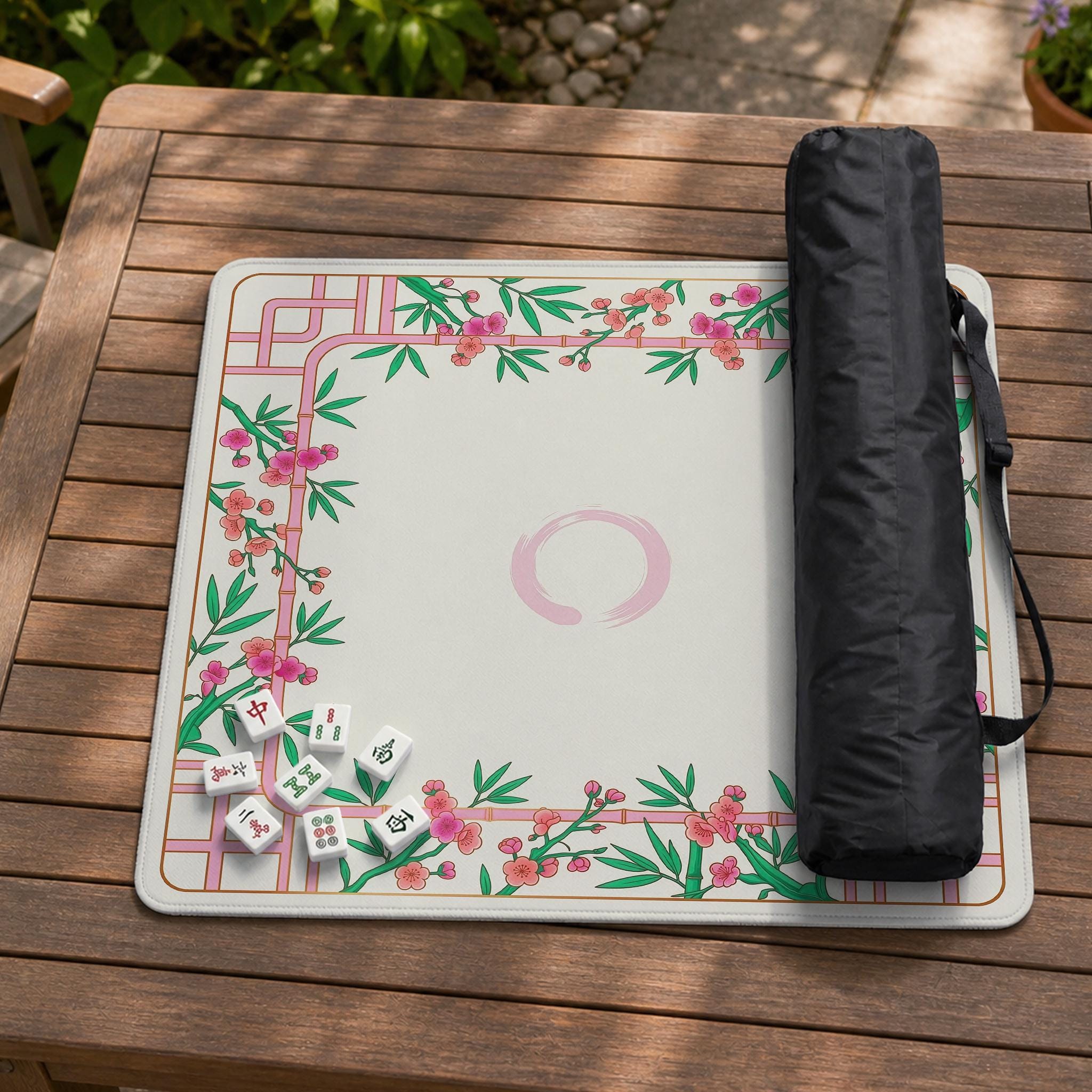 Cherry Blossom Mahjong Mat image 2