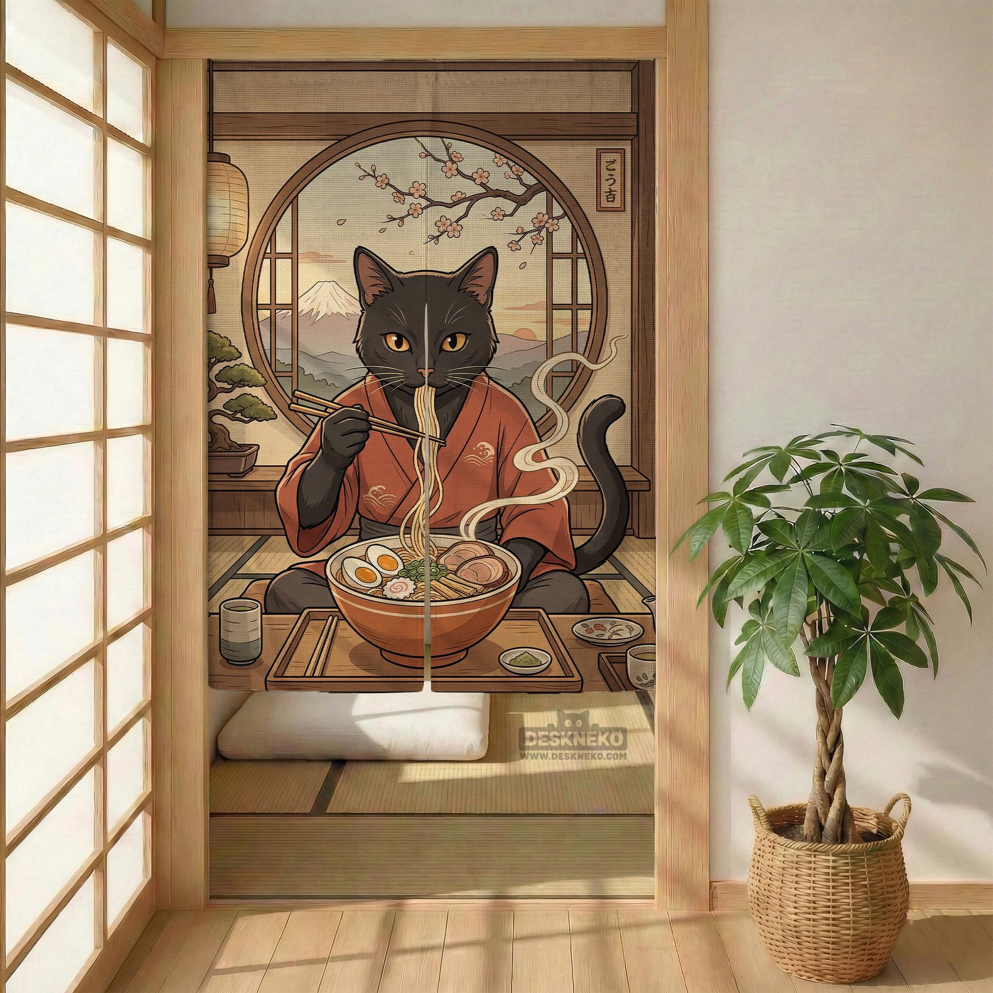 Cat Noren Door Curtain image 4