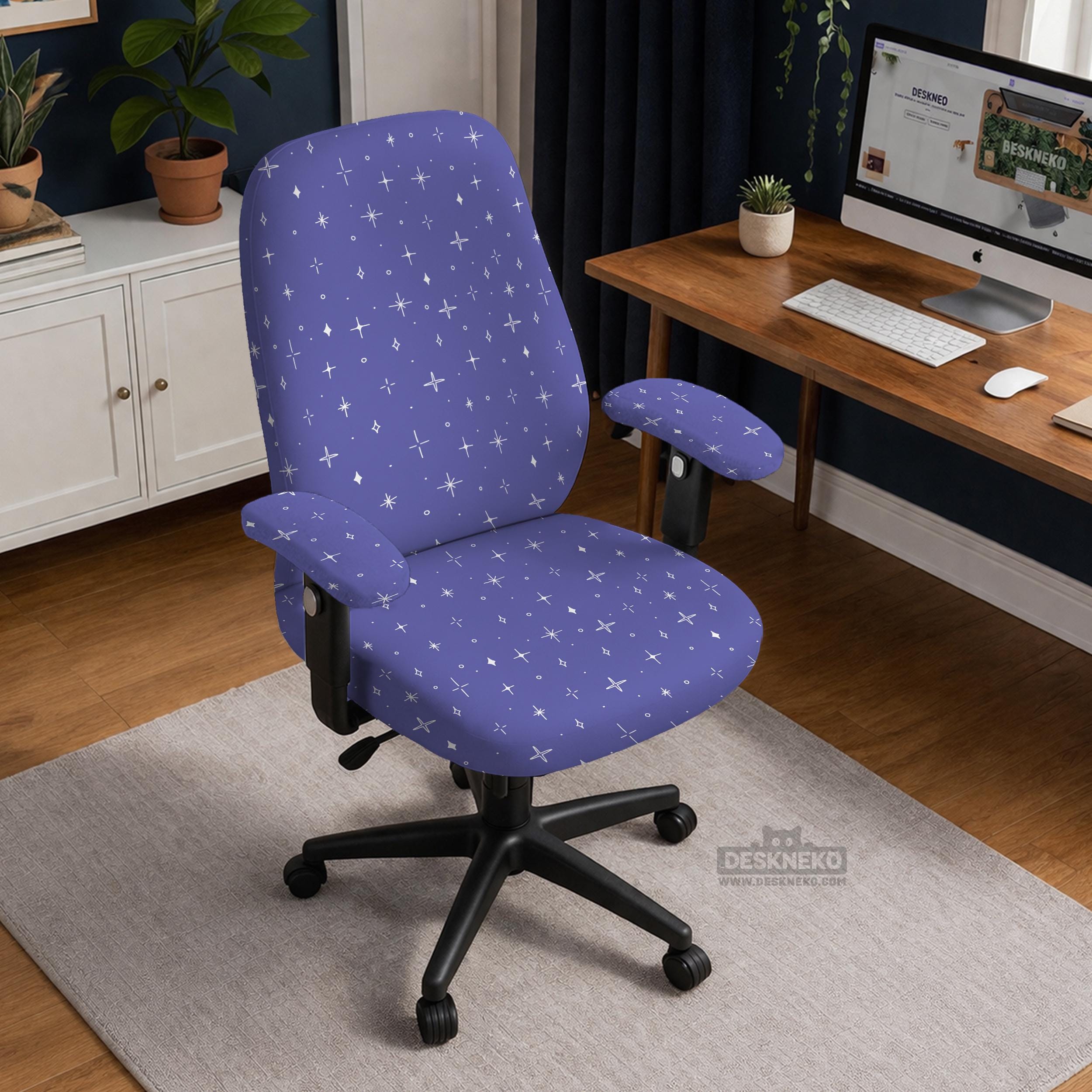 Purple Star Chair Cover image 3