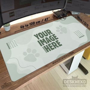Custom Desk Mat: Mouse Pad or Play Mat, Print your own deskmat, Make a personalized mousepad, Customized Personal Desk Pad, Large Mouse Mat