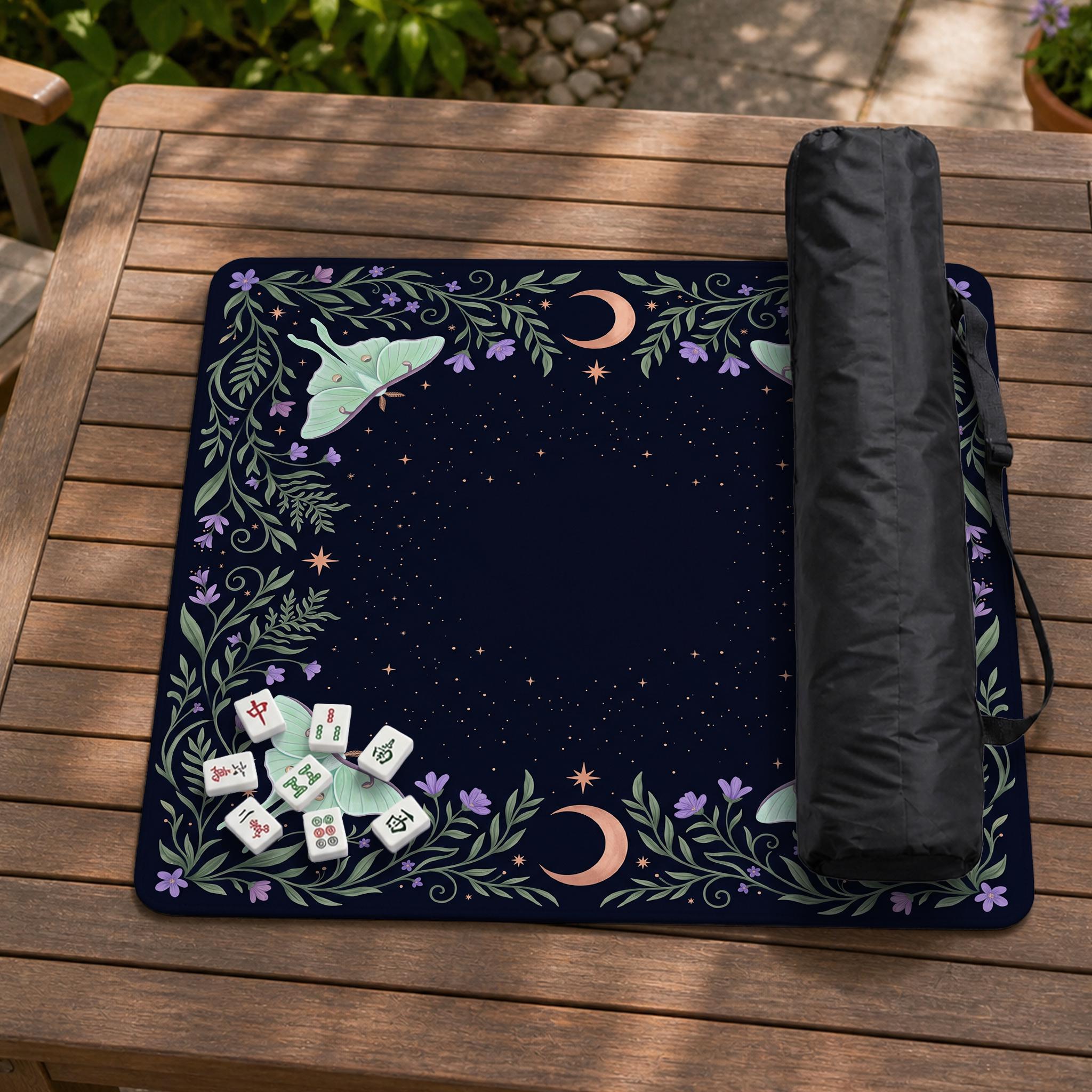 Celestial Floral Mahjong Mat image 4