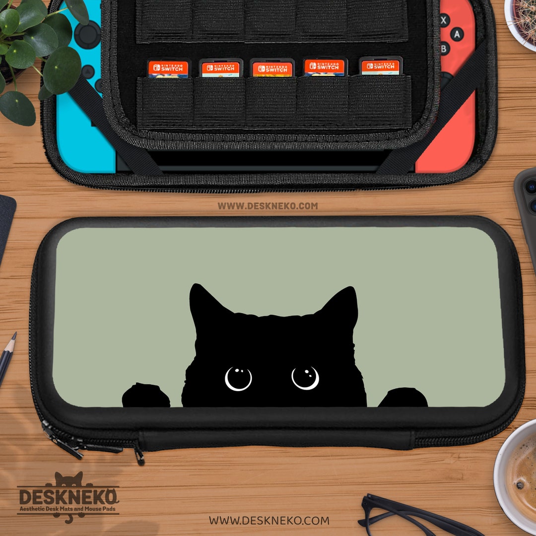 Cute Cat Case for Nintendo Switch, Lite/oled Carrying Travel Bag