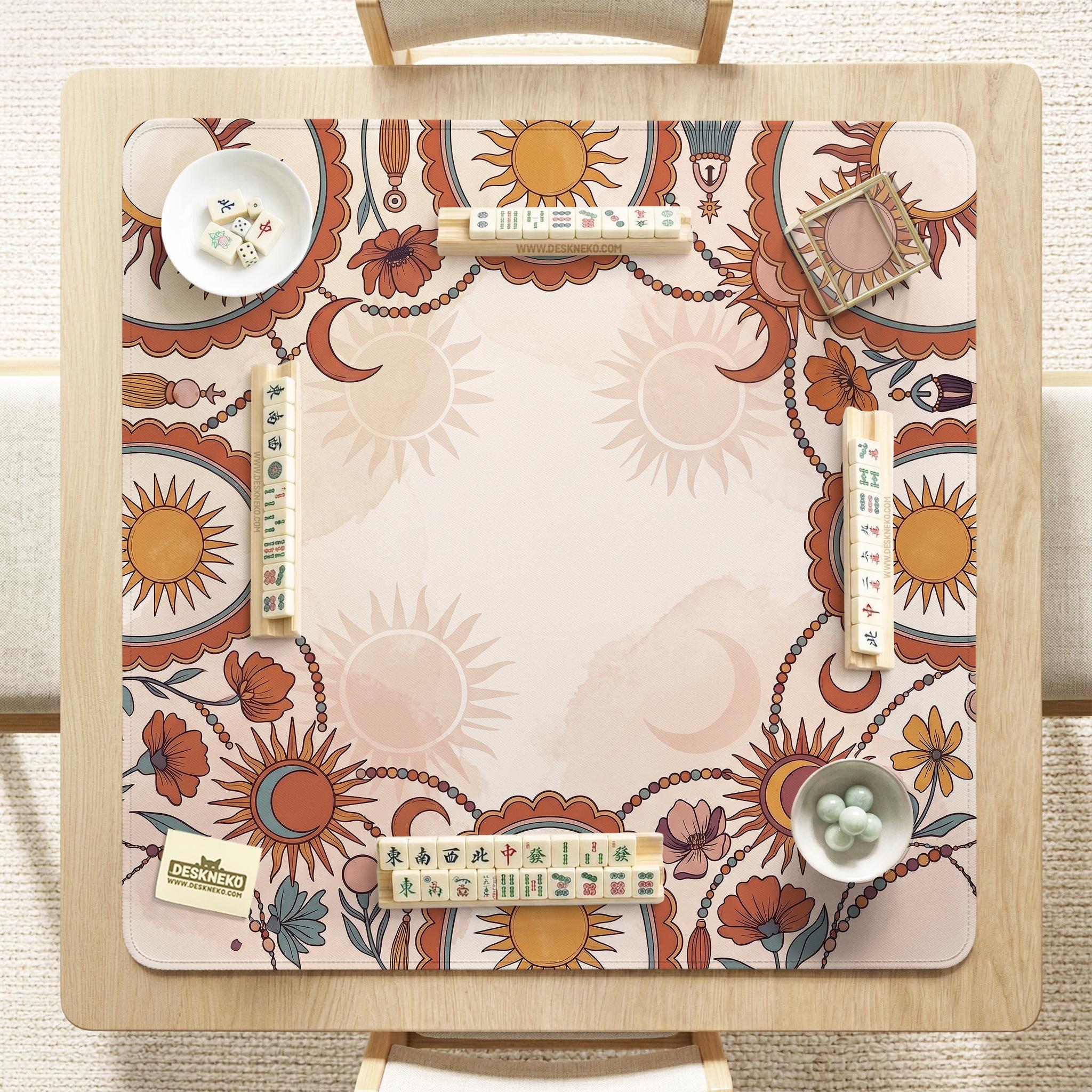 Boho Celestial Mahjong Mat image 4