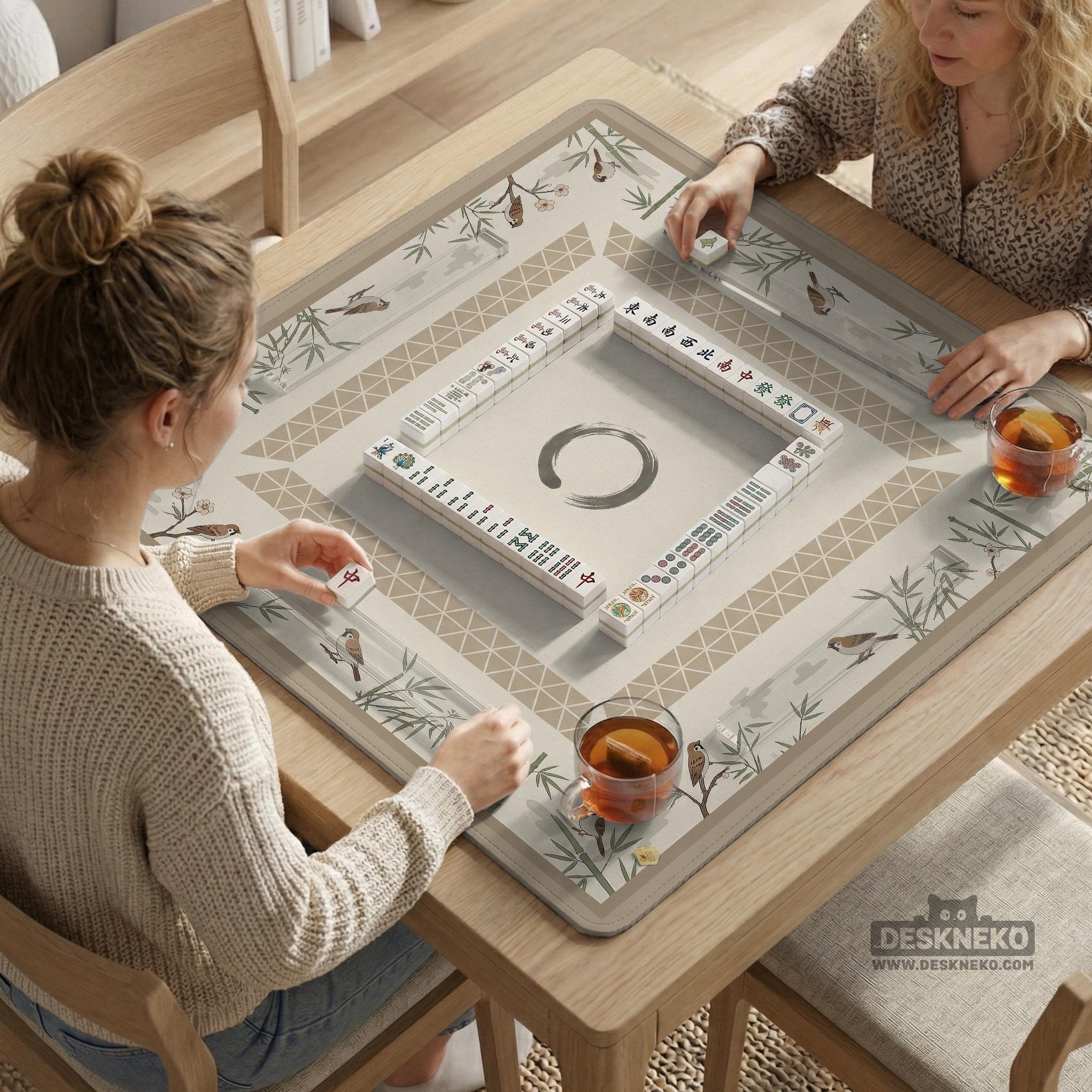 Zen Bird Mahjong Mat image 3