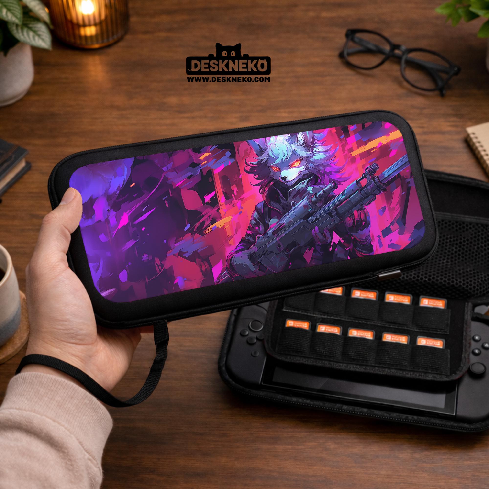 Neon Wolf Switch Case image 3