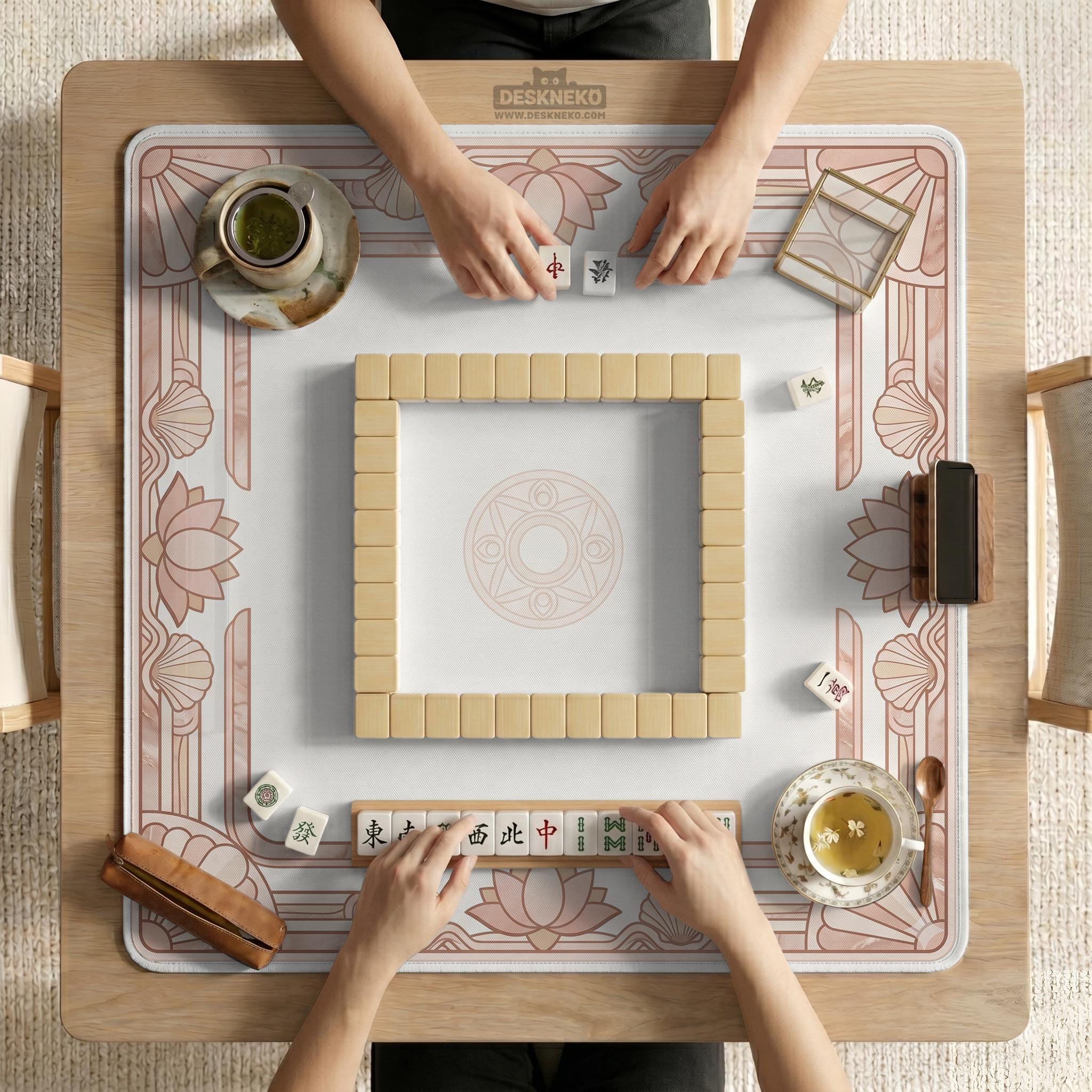 Blush Pink Mahjong Mat image 3