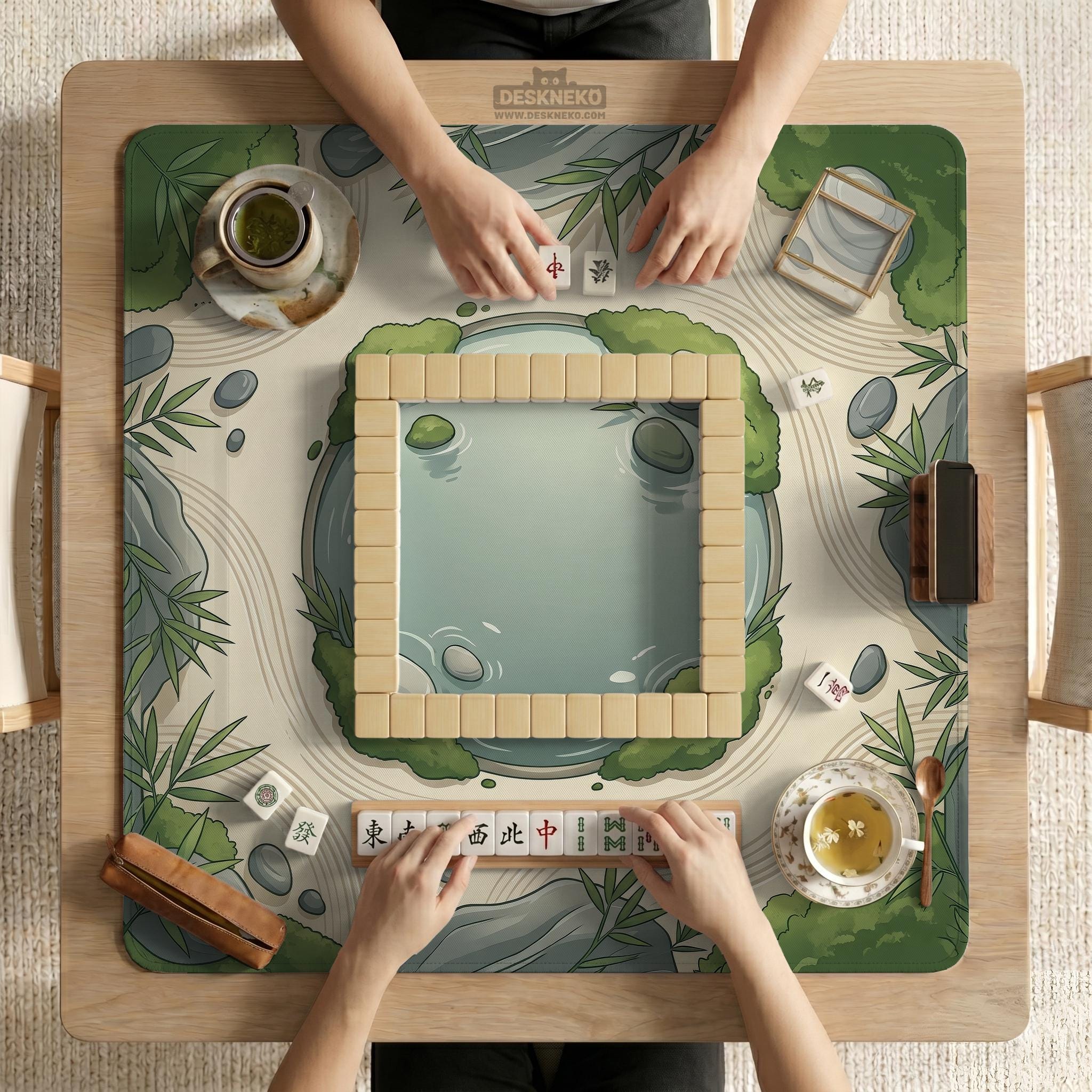 Sage Green Mahjong Mat image 3