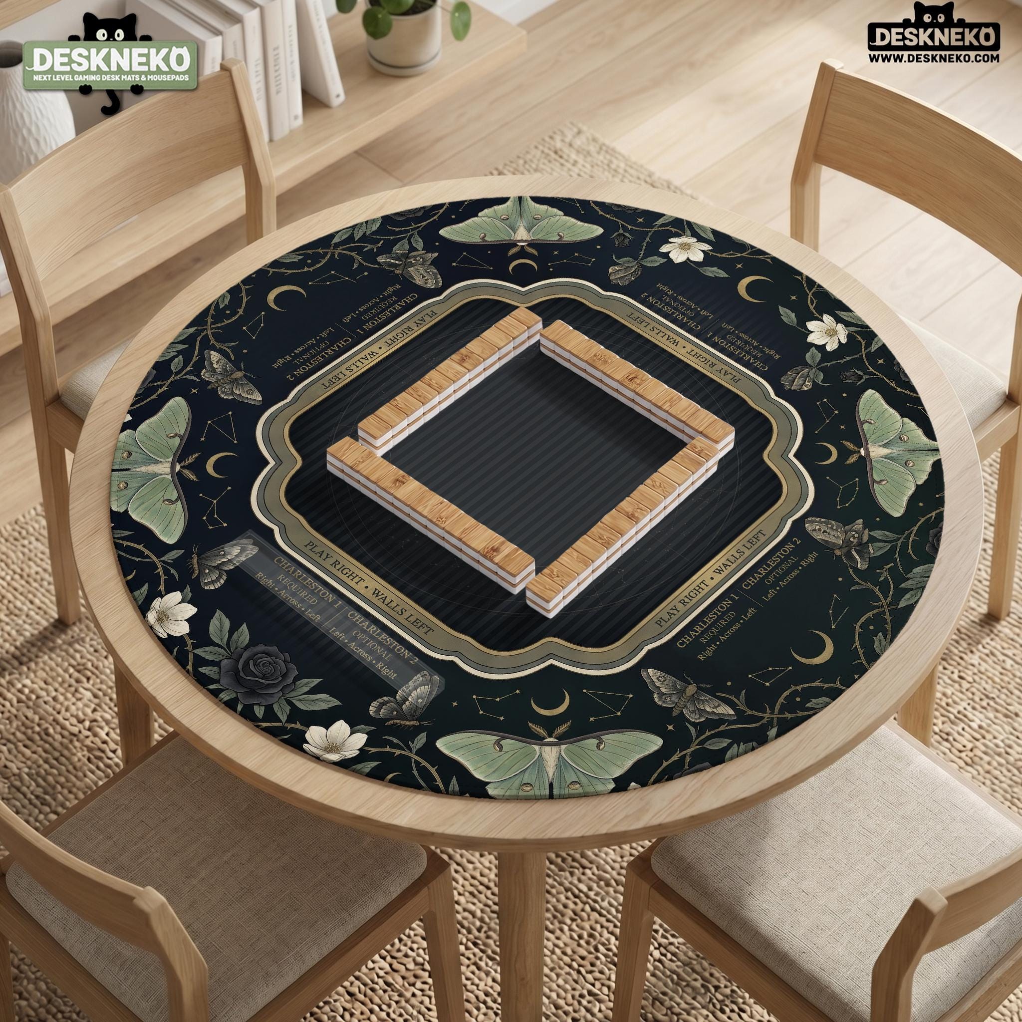 Midnight Celestial Mahjong Mat image 4