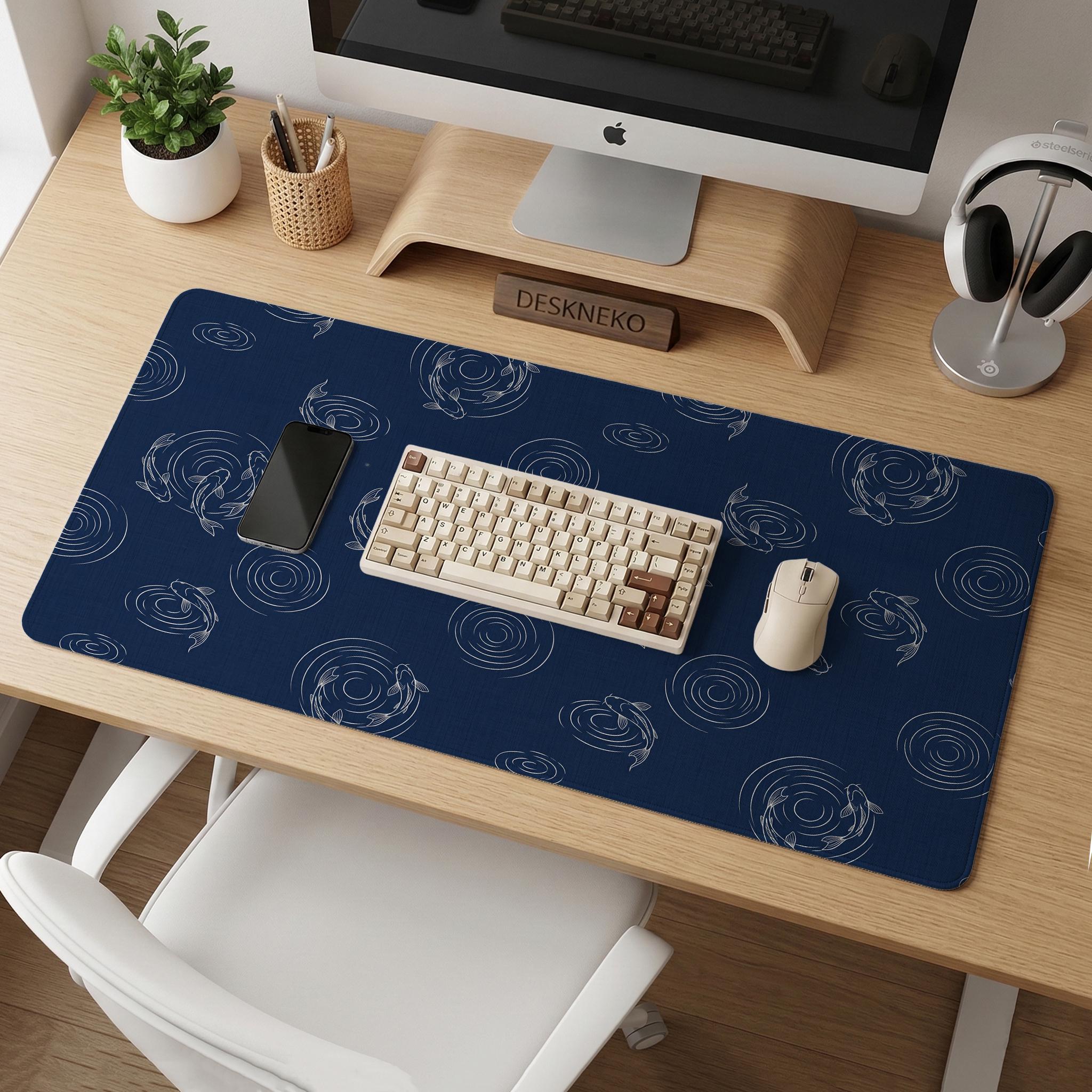 Blue Koi Desk Mat image 2