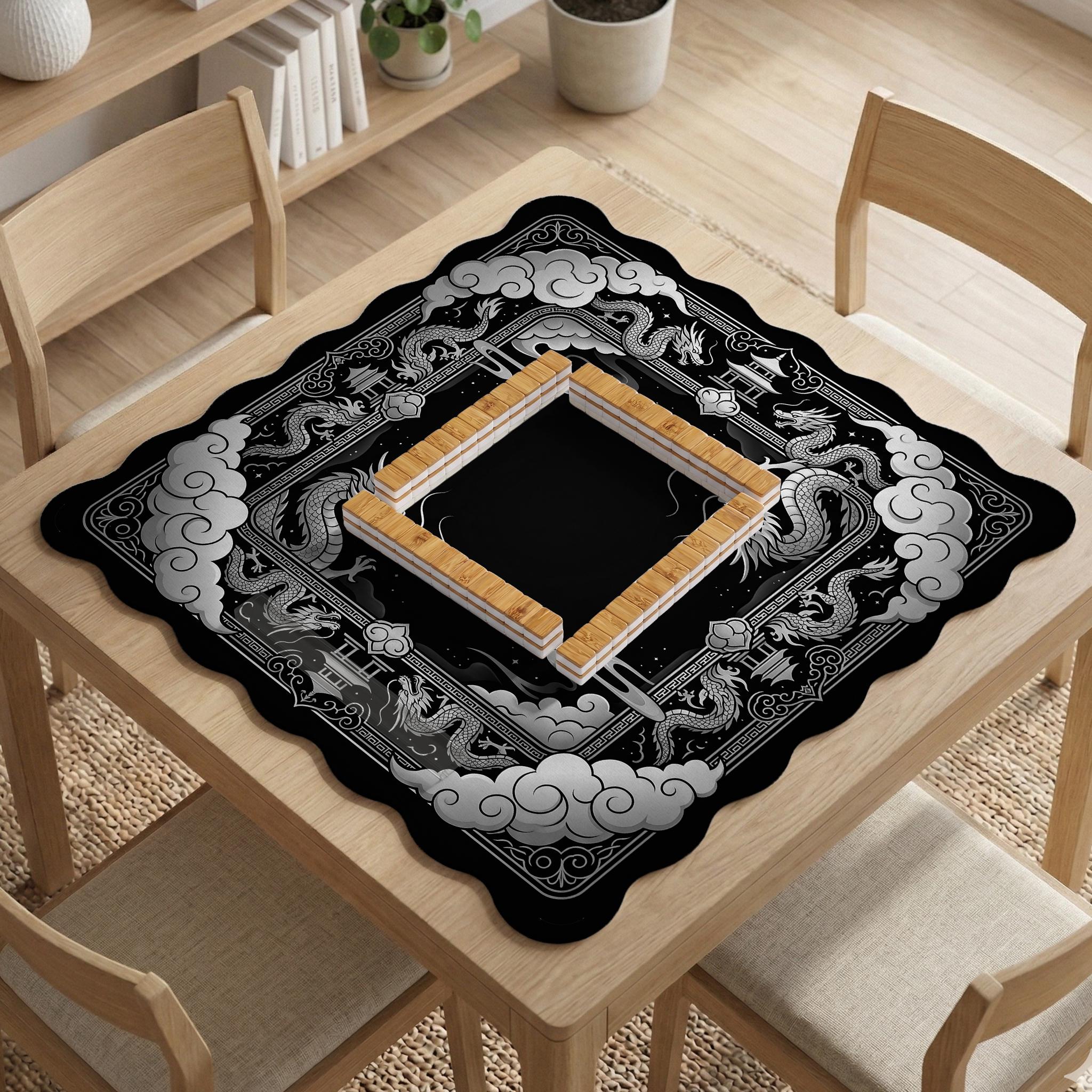 Black Dragon Mahjong Mat image 3