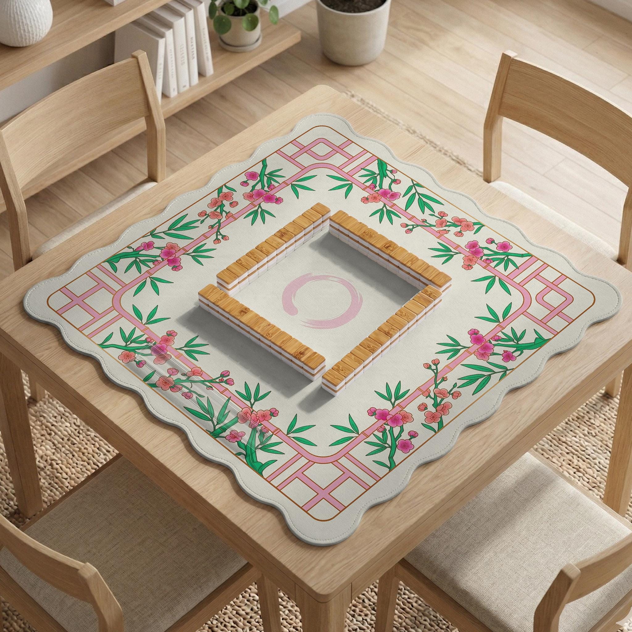 Cherry Blossom Mahjong Mat image 3