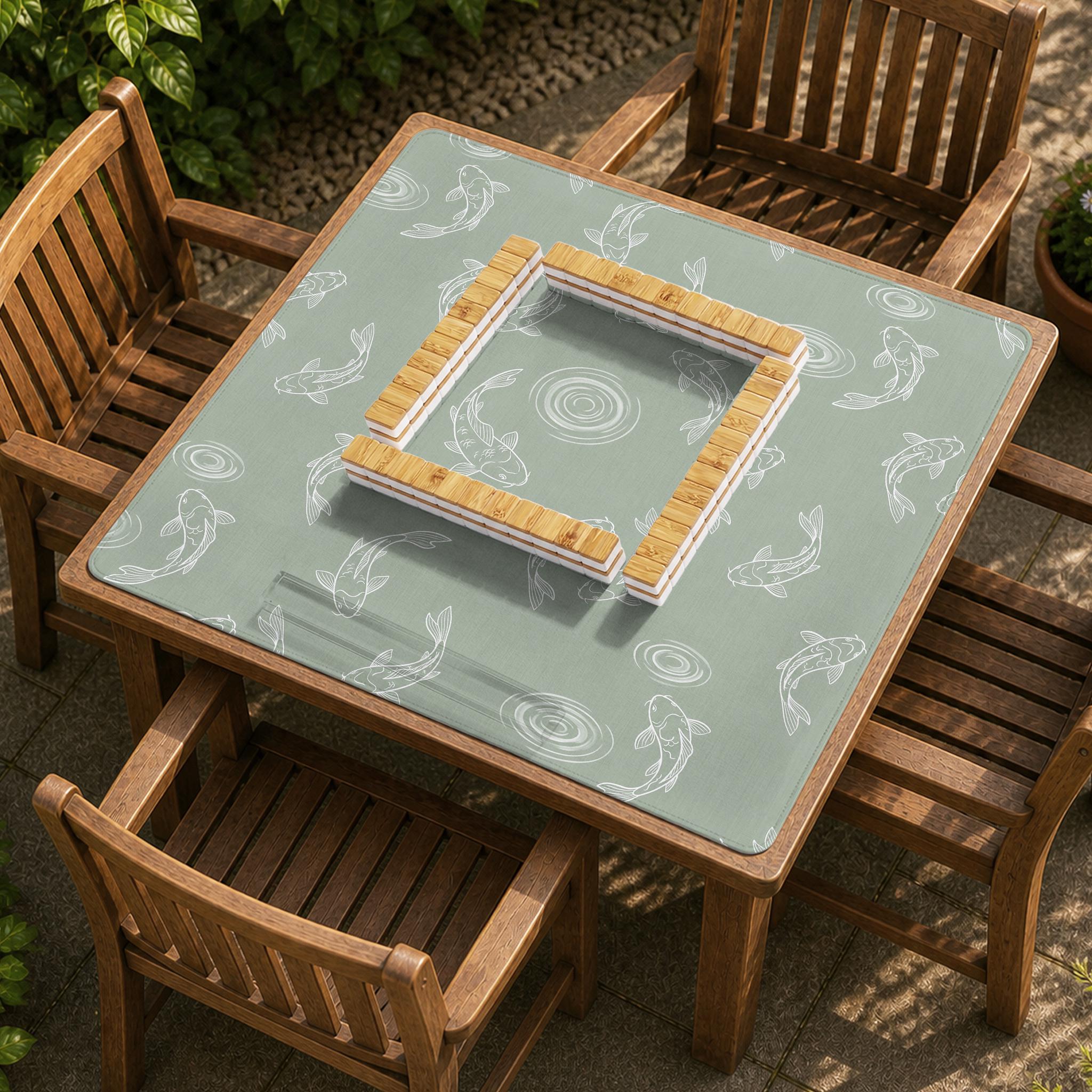 Sage Green Koi Mat image 2
