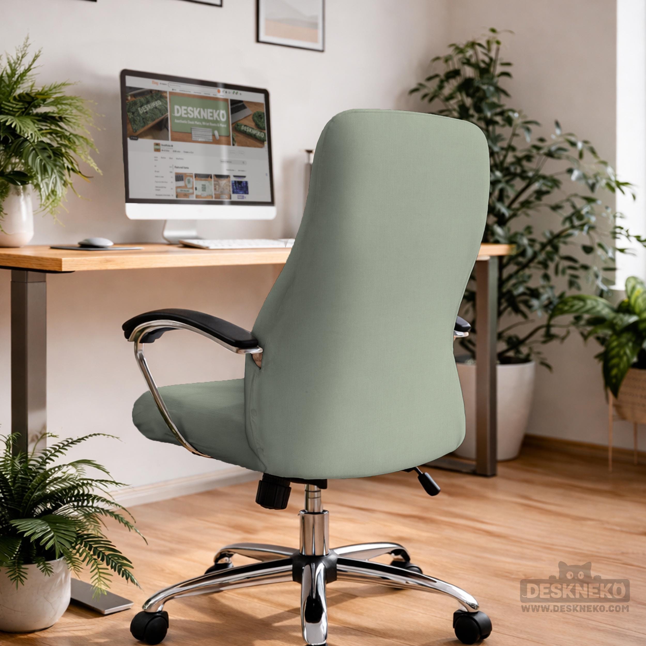 Sage Green Chair Covers image 4