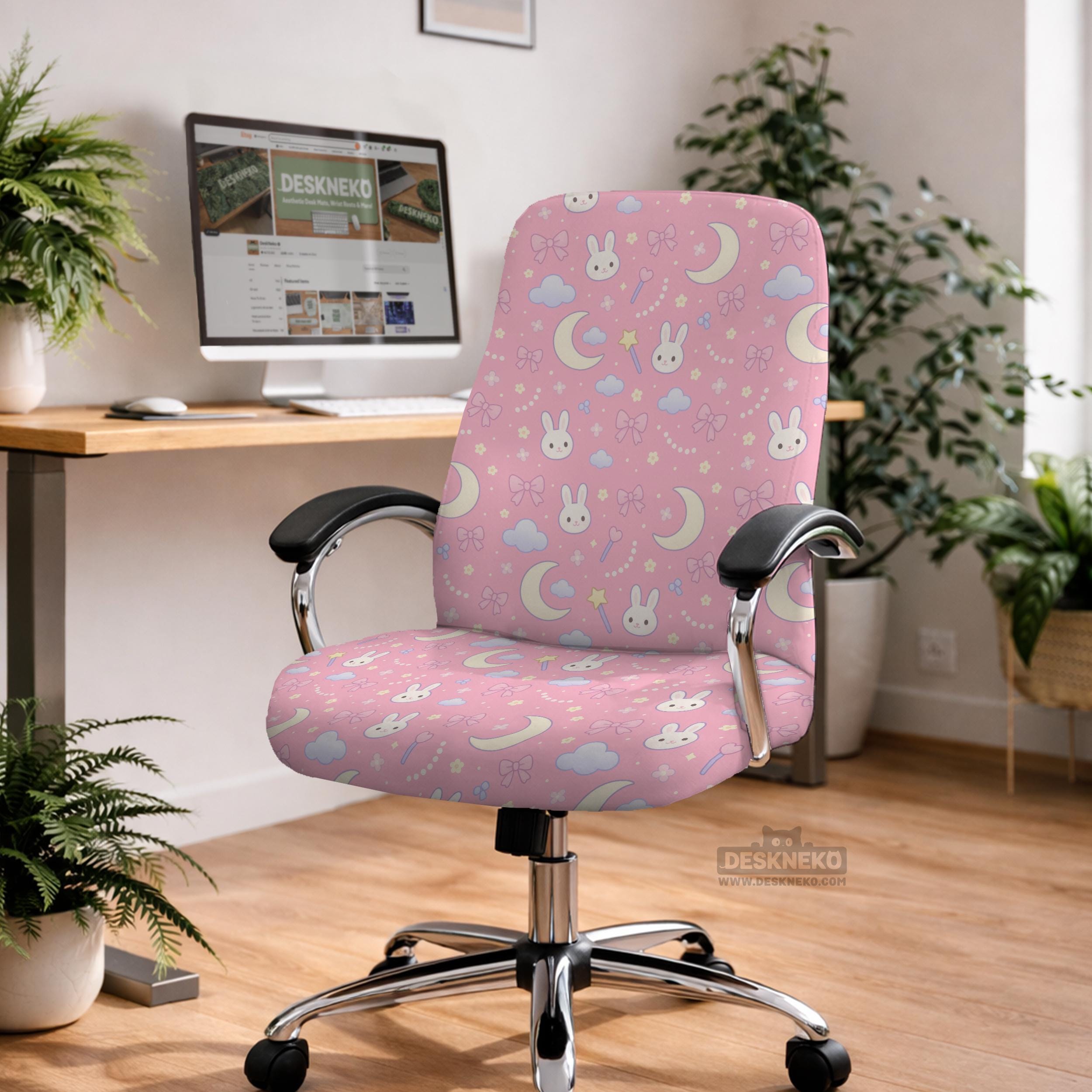 Pastel Bunny Chair Cover image 4