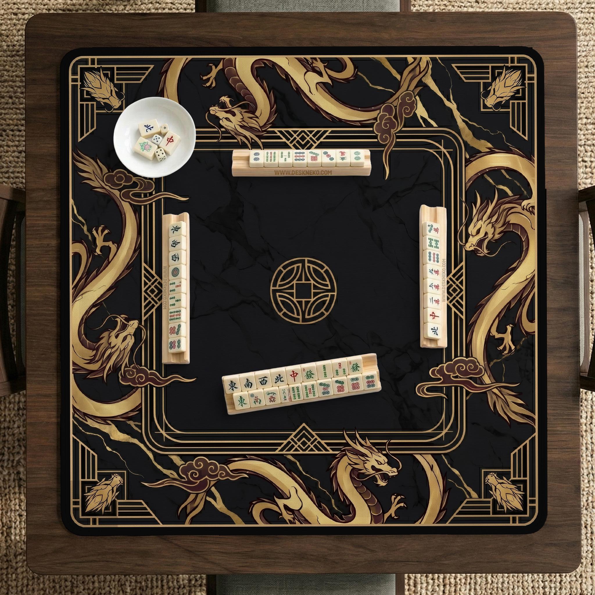 Black Dragon Mahjong Mat image 4