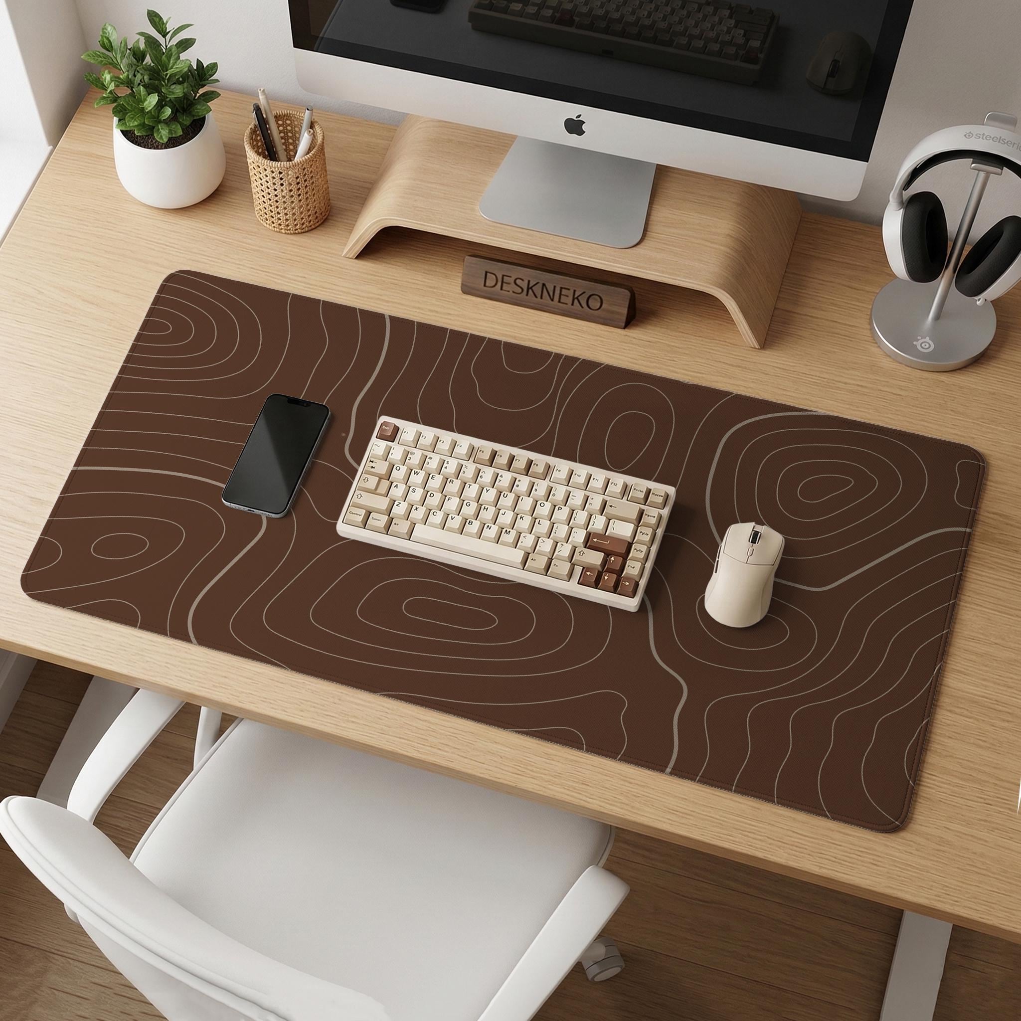 Brown Topo Desk Mat image 4