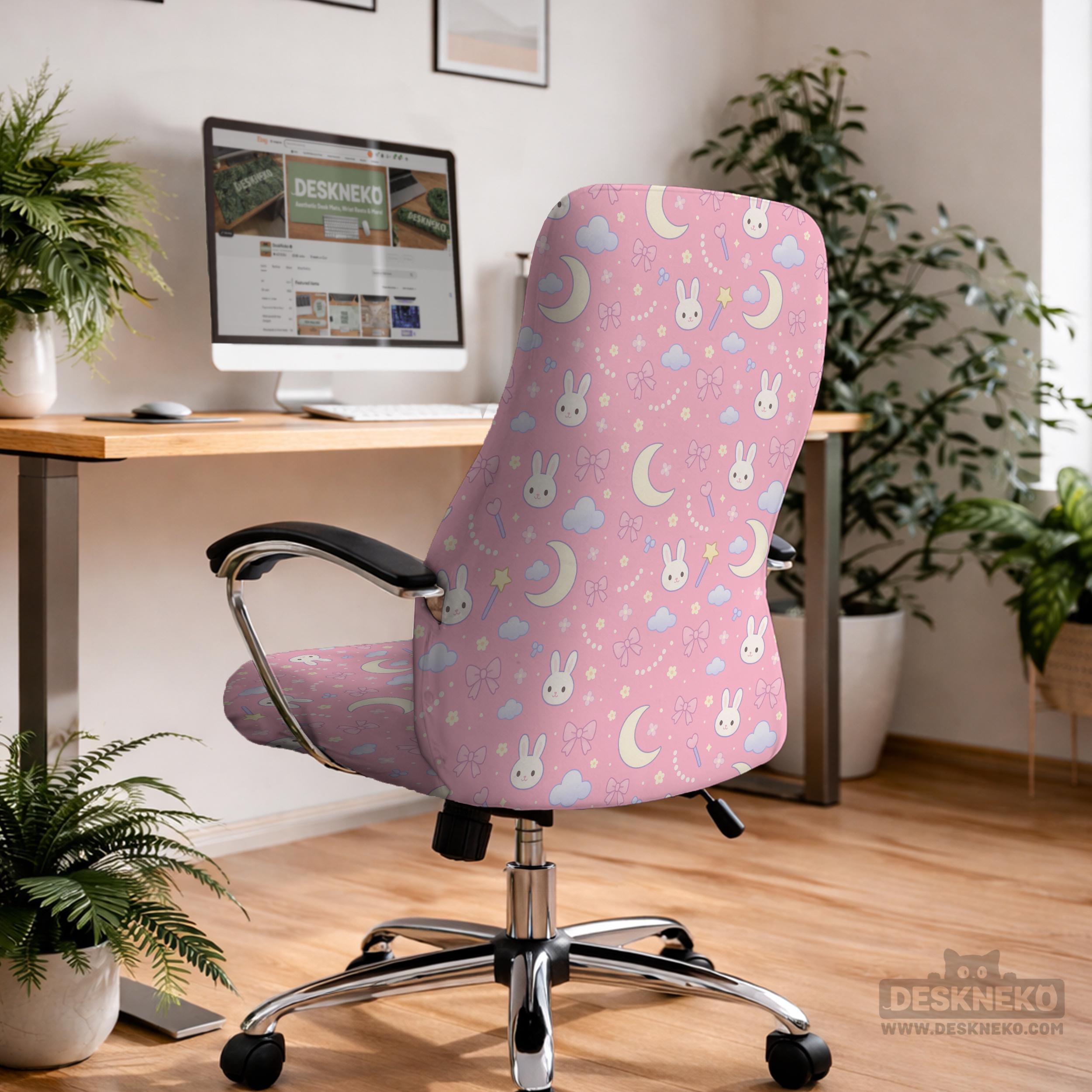 Pink Bunny Chair Cover image 3