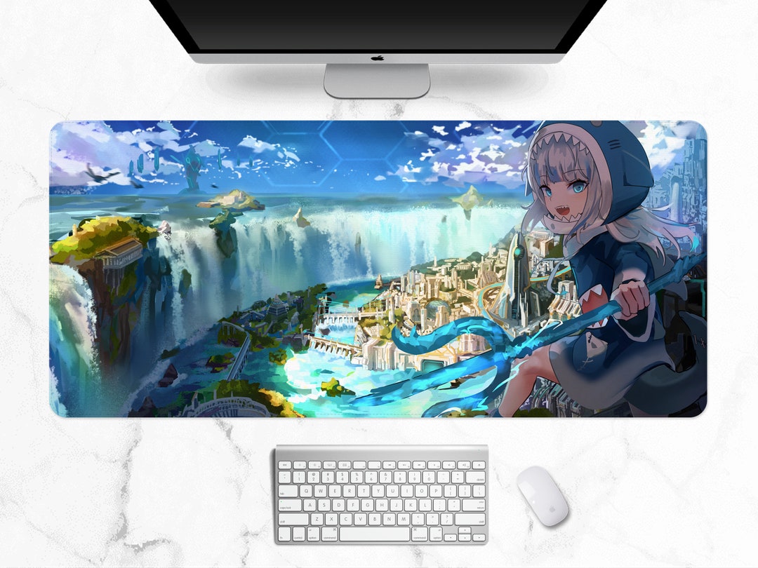 正規品がうるぐら GMK a Waves Deskmat がうるぐら GMK a Under the Sea Deskmat Great Wave Deskmat