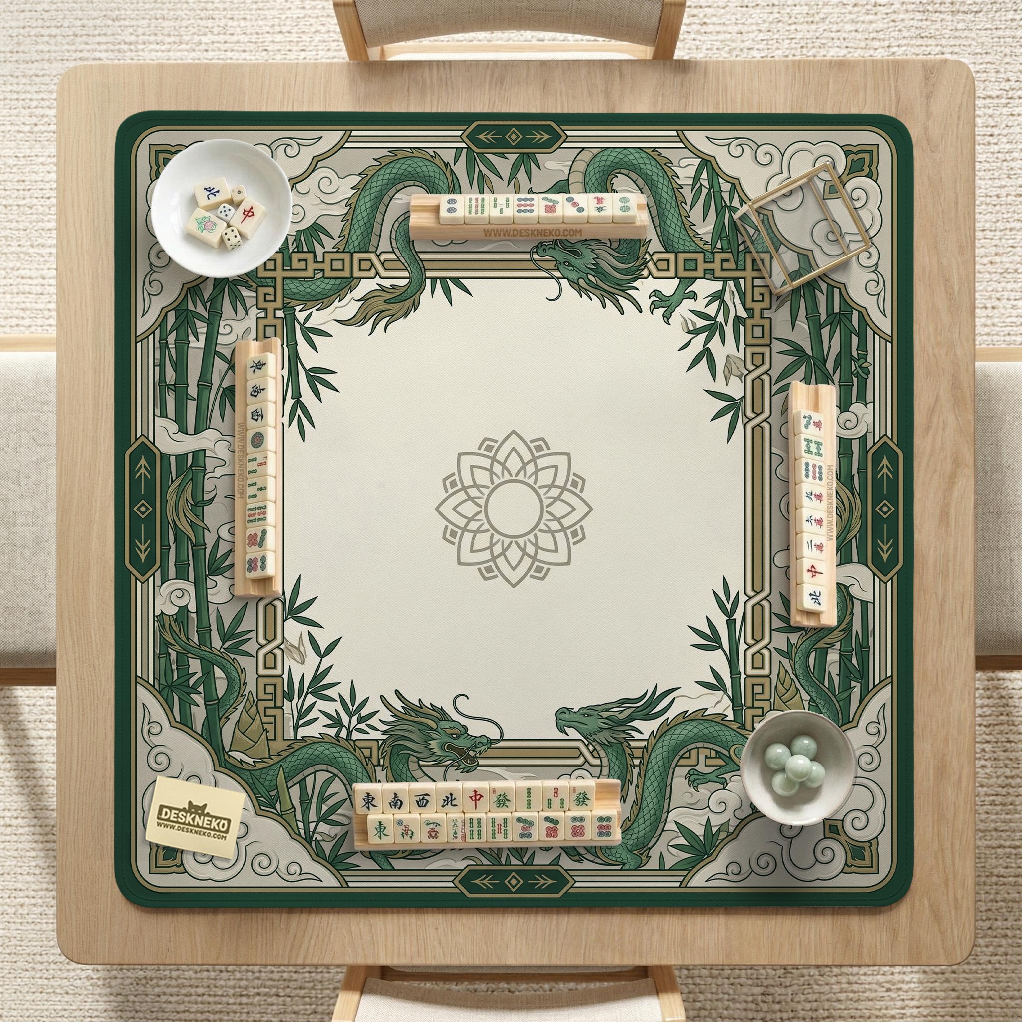 Dragon Bamboo Mahjong Mat image 4