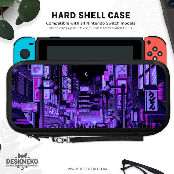 Case for Nintendo Switch, Purple Anime/manga City, Lite Oled