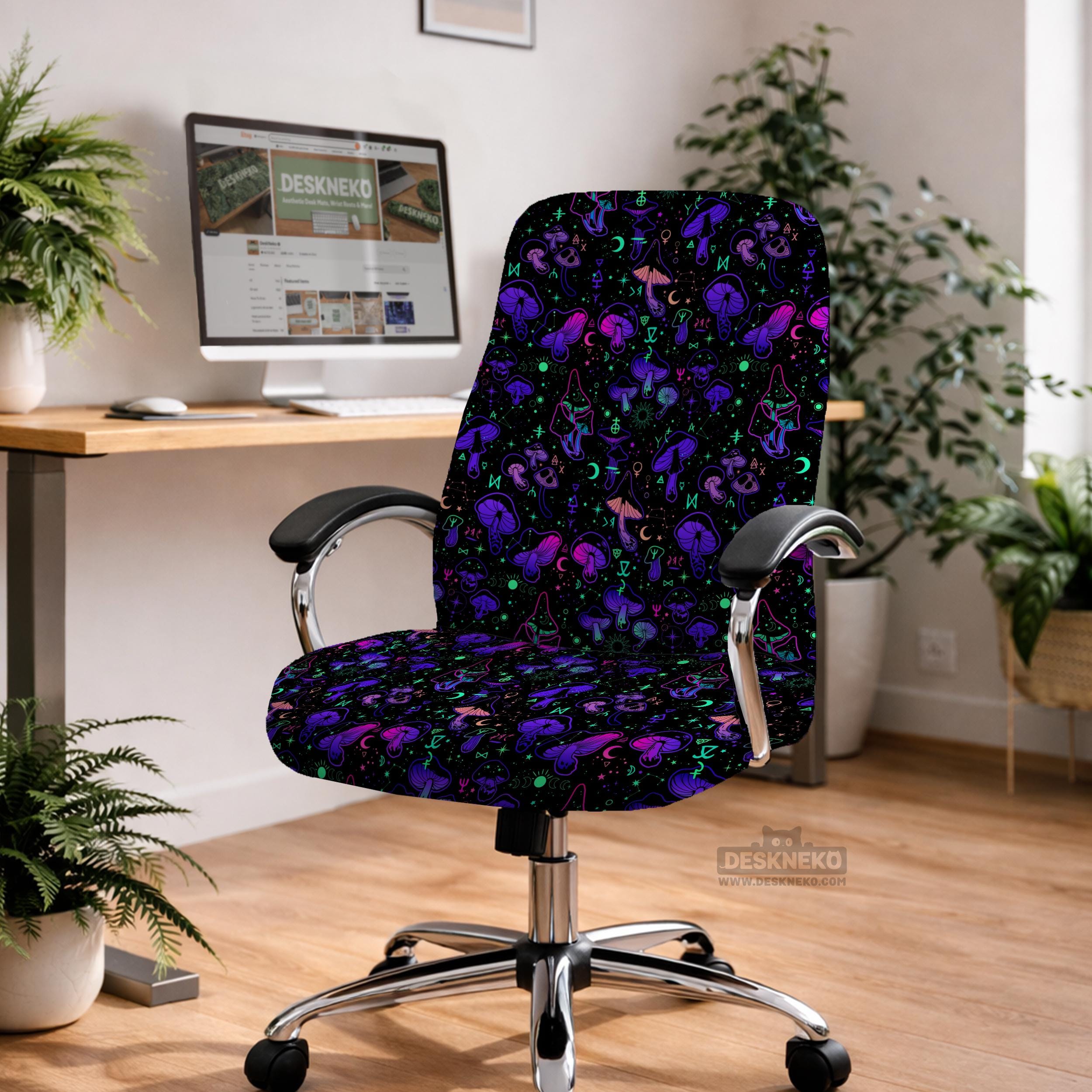 Neon Mushroom Chair Cover image 4