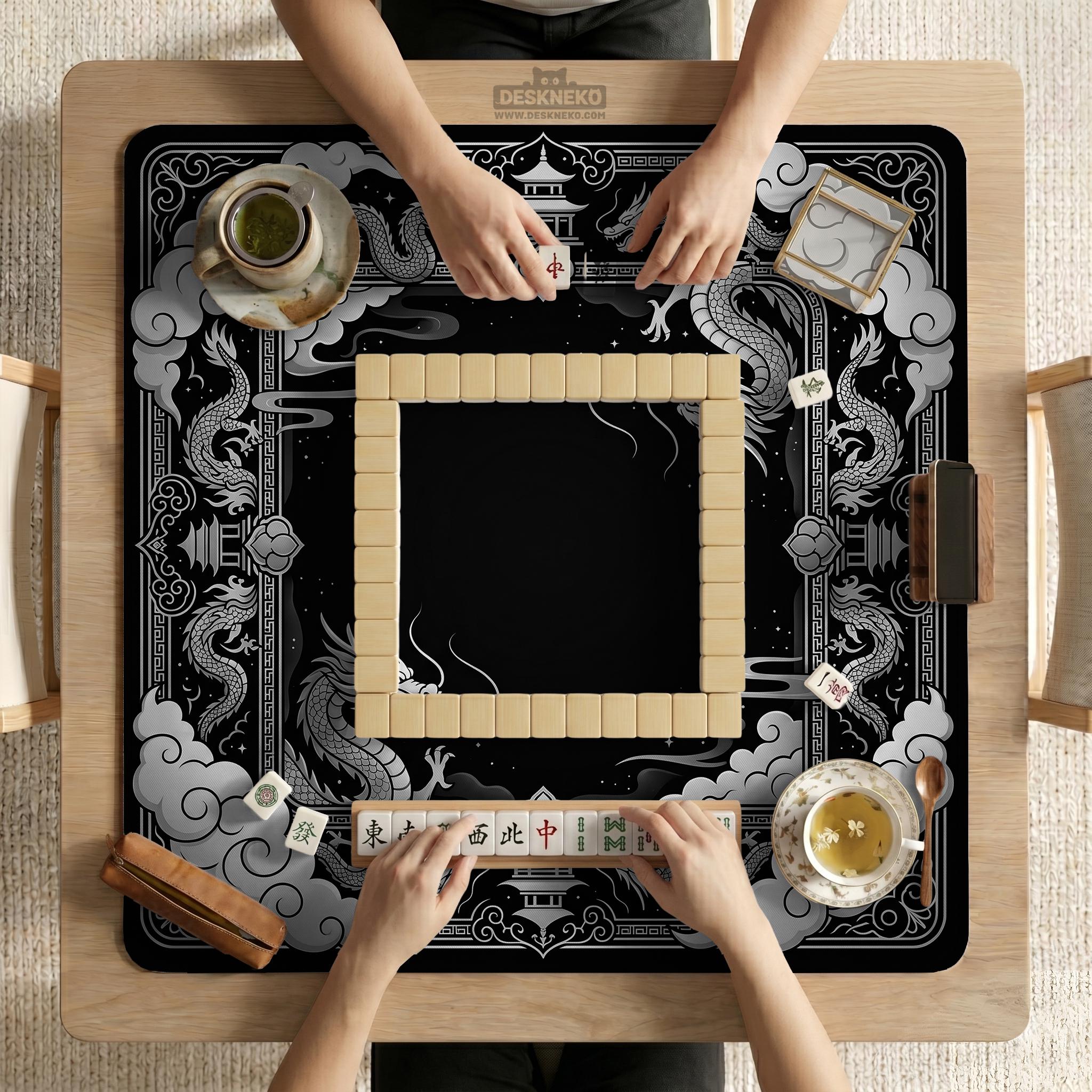 Black Dragon Mahjong Mat image 2